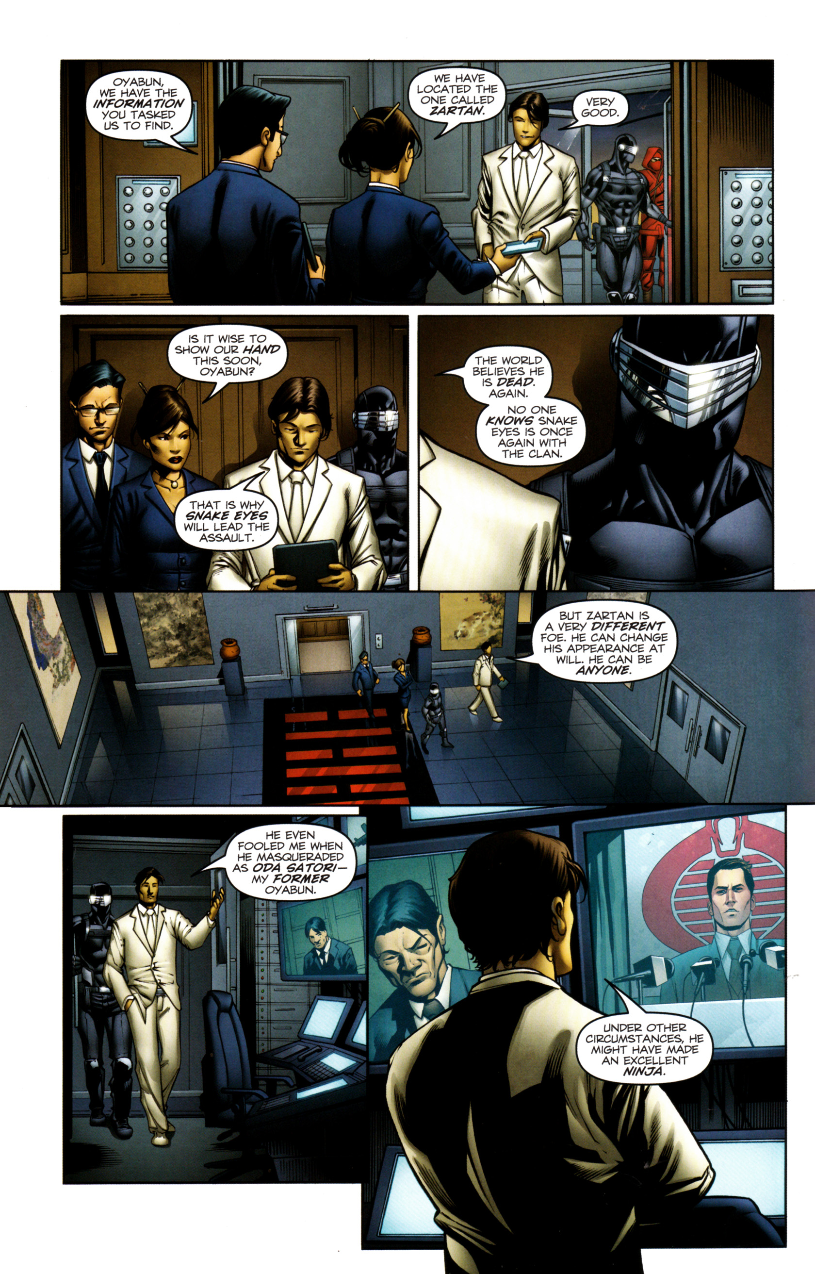 Read online Snake Eyes and Storm Shadow comic -  Issue #13 - 7