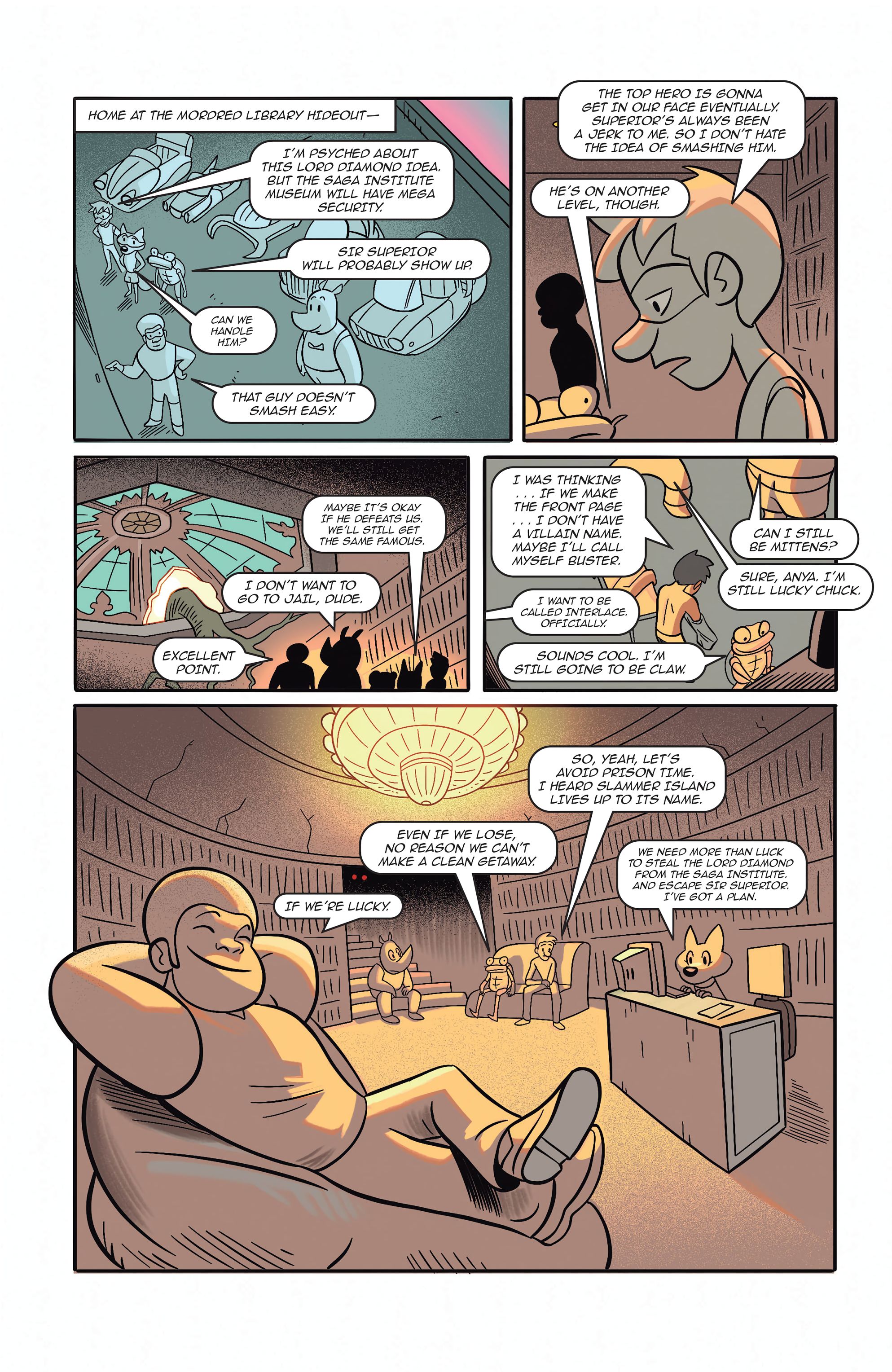 Read online The Legion of Forgettable Supervillians comic -  Issue # TPB - 63
