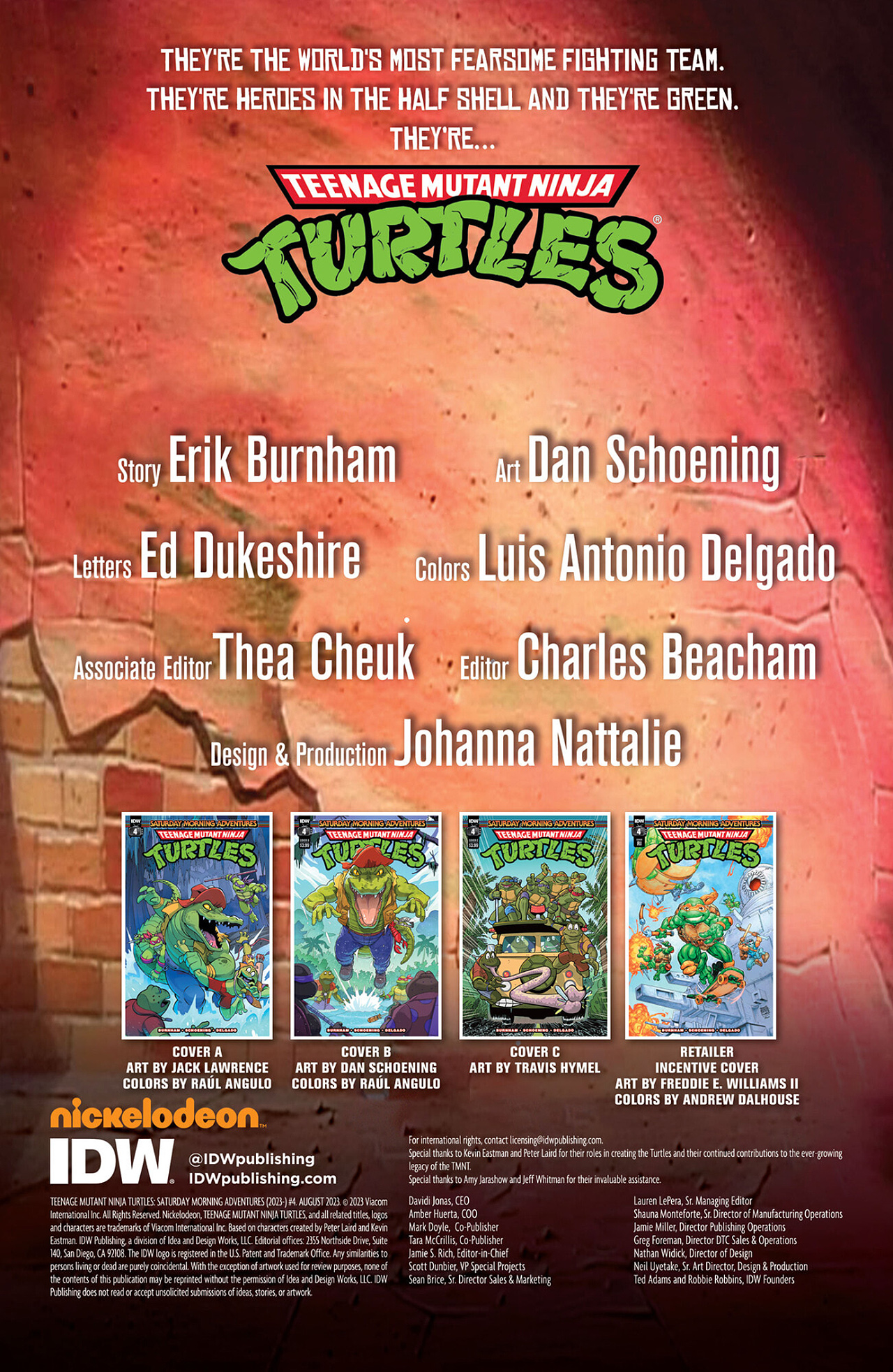 Read online Teenage Mutant Ninja Turtles: Saturday Morning Adventures Continued comic -  Issue #4 - 2
