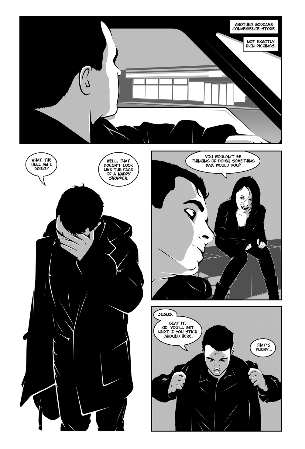 Read online Hollow Girl comic -  Issue #3 - 42
