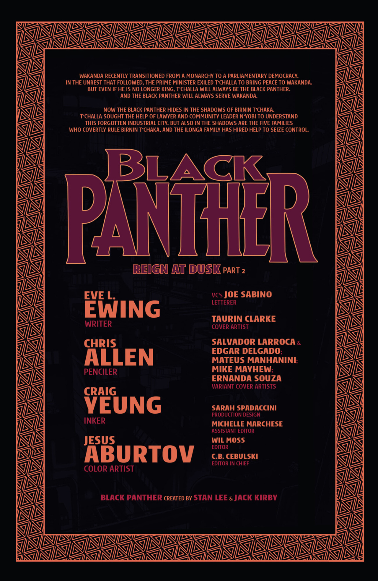 Read online Black Panther (2023) comic -  Issue #2 - 2