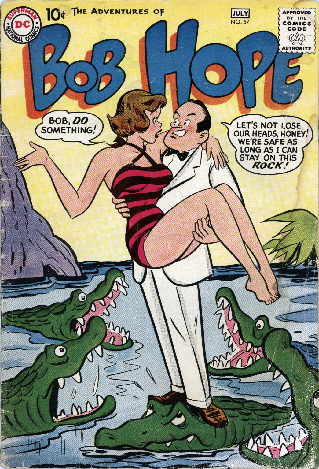 Read online The Adventures of Bob Hope comic -  Issue #57 - 1