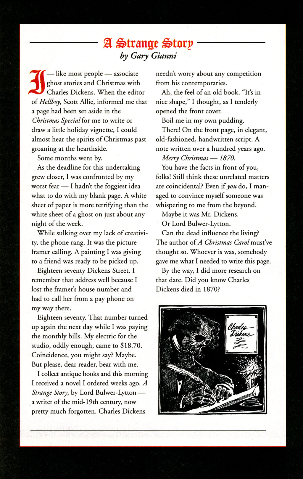 Read online Hellboy Christmas Special comic -  Issue # Full - 25