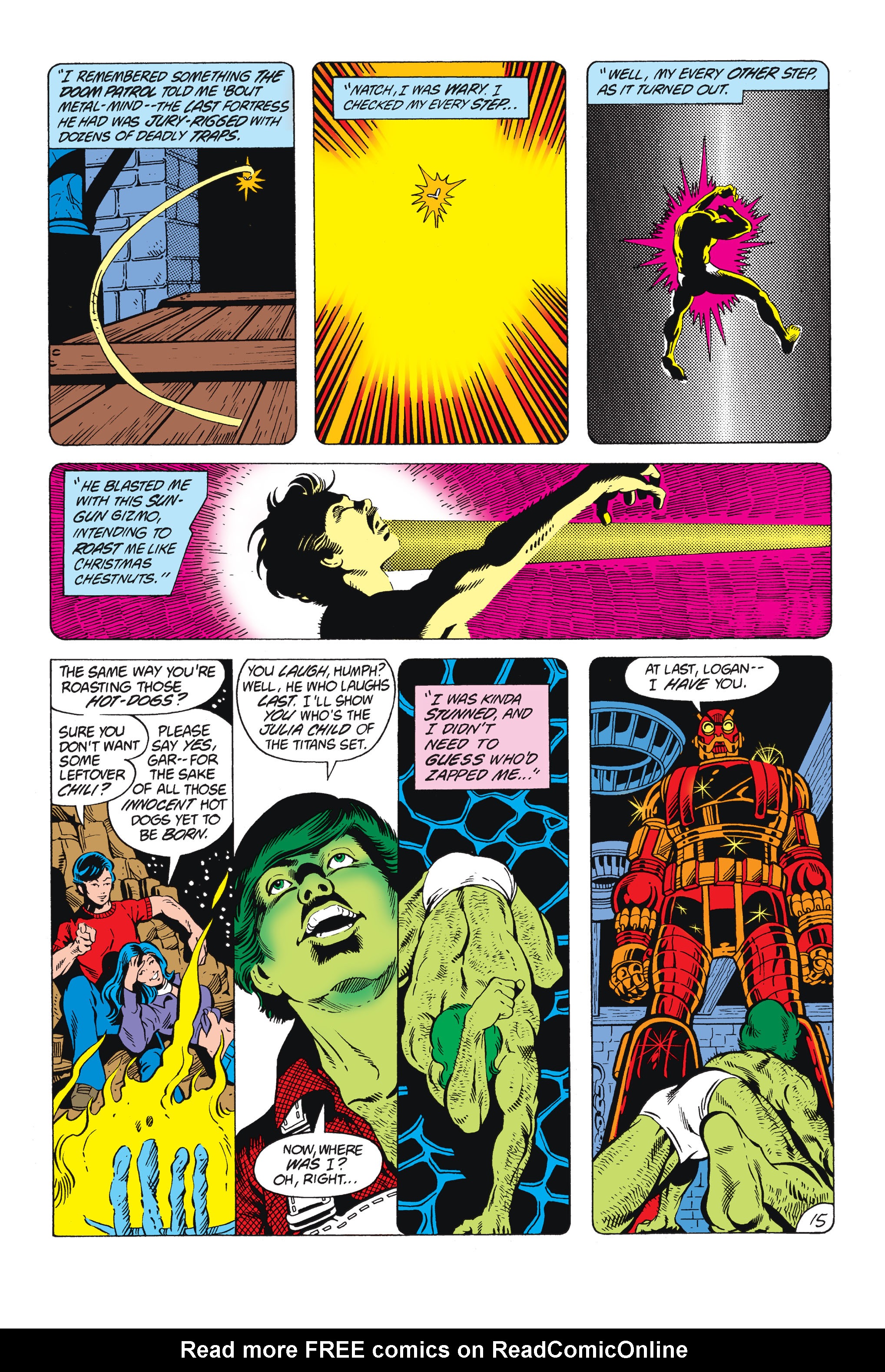 Read online Tales of the New Teen Titans comic -  Issue #3 - 15