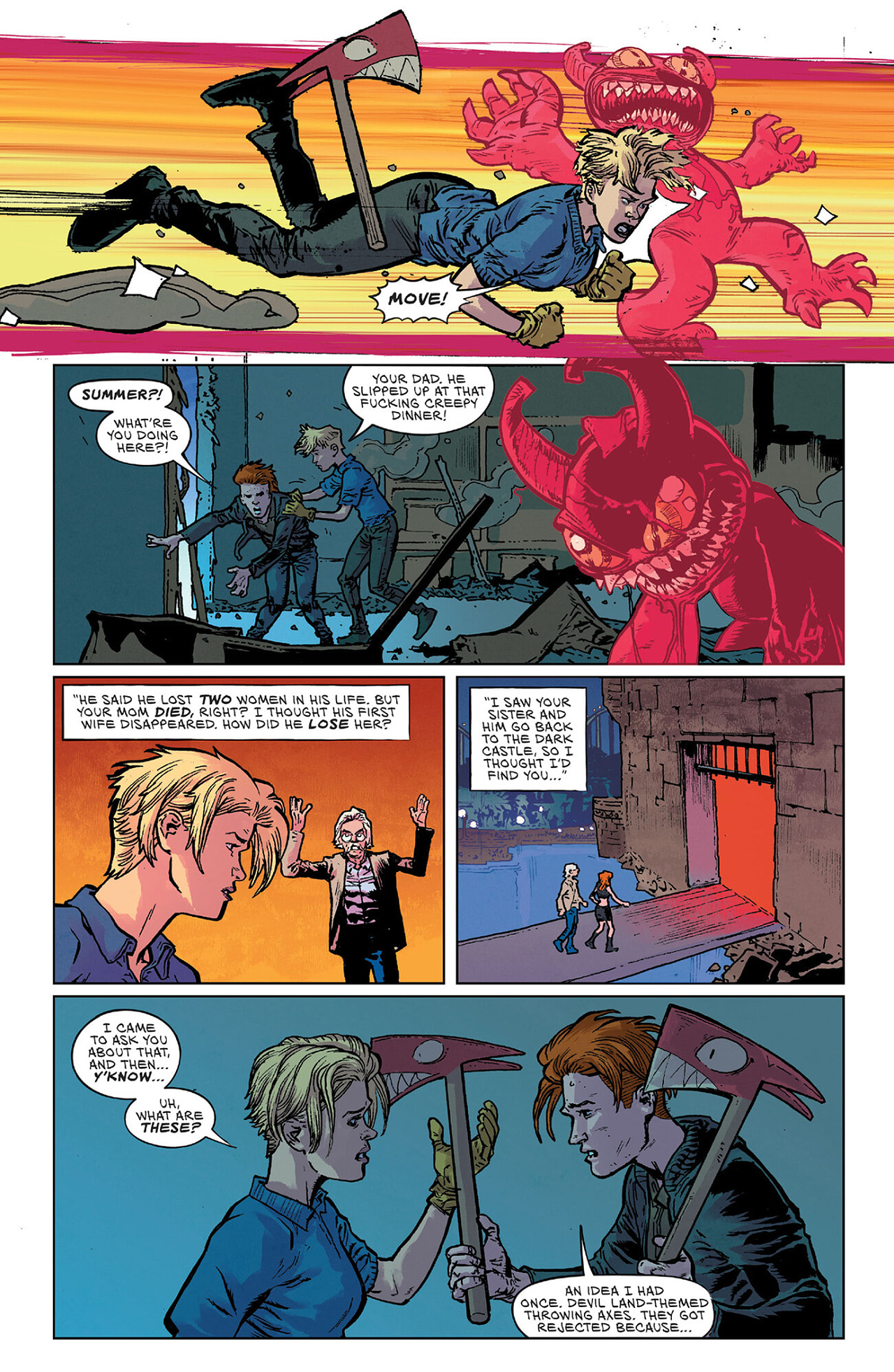 Read online Dark Ride comic -  Issue #8 - 18