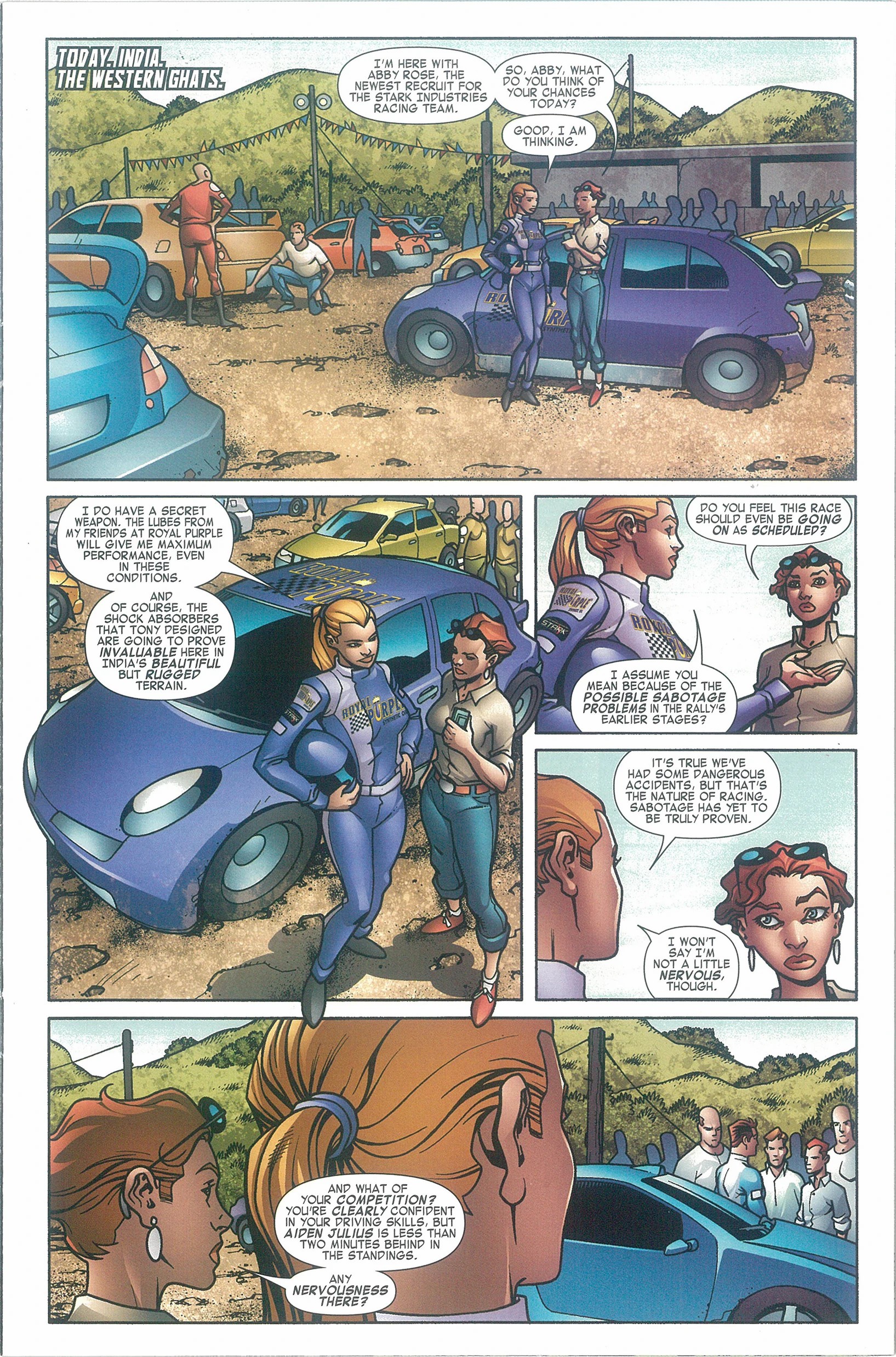 Read online Iron Man Royal Purple Custom Comic comic -  Issue # Full - 4