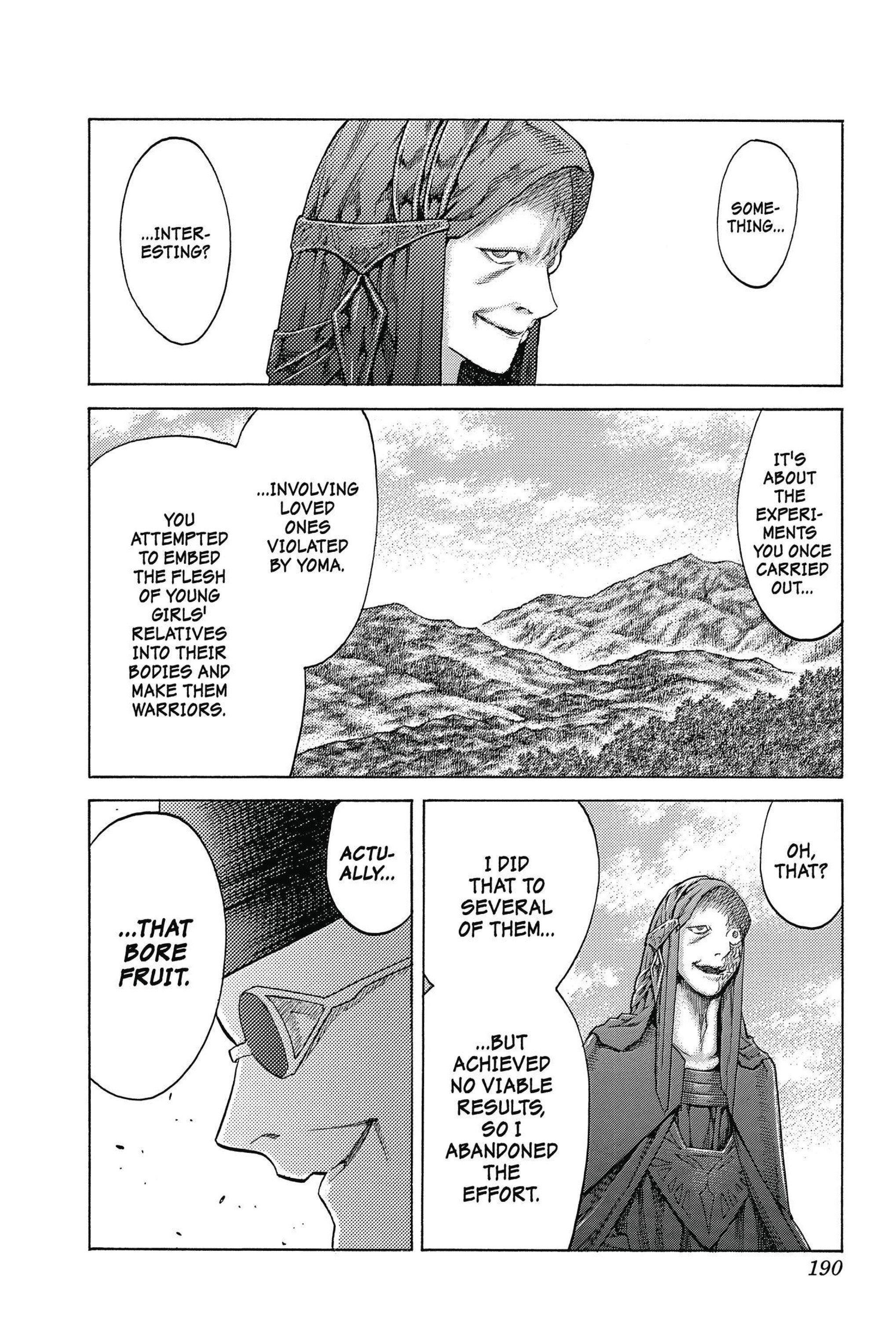 Read online Claymore comic -  Issue #24 - 173