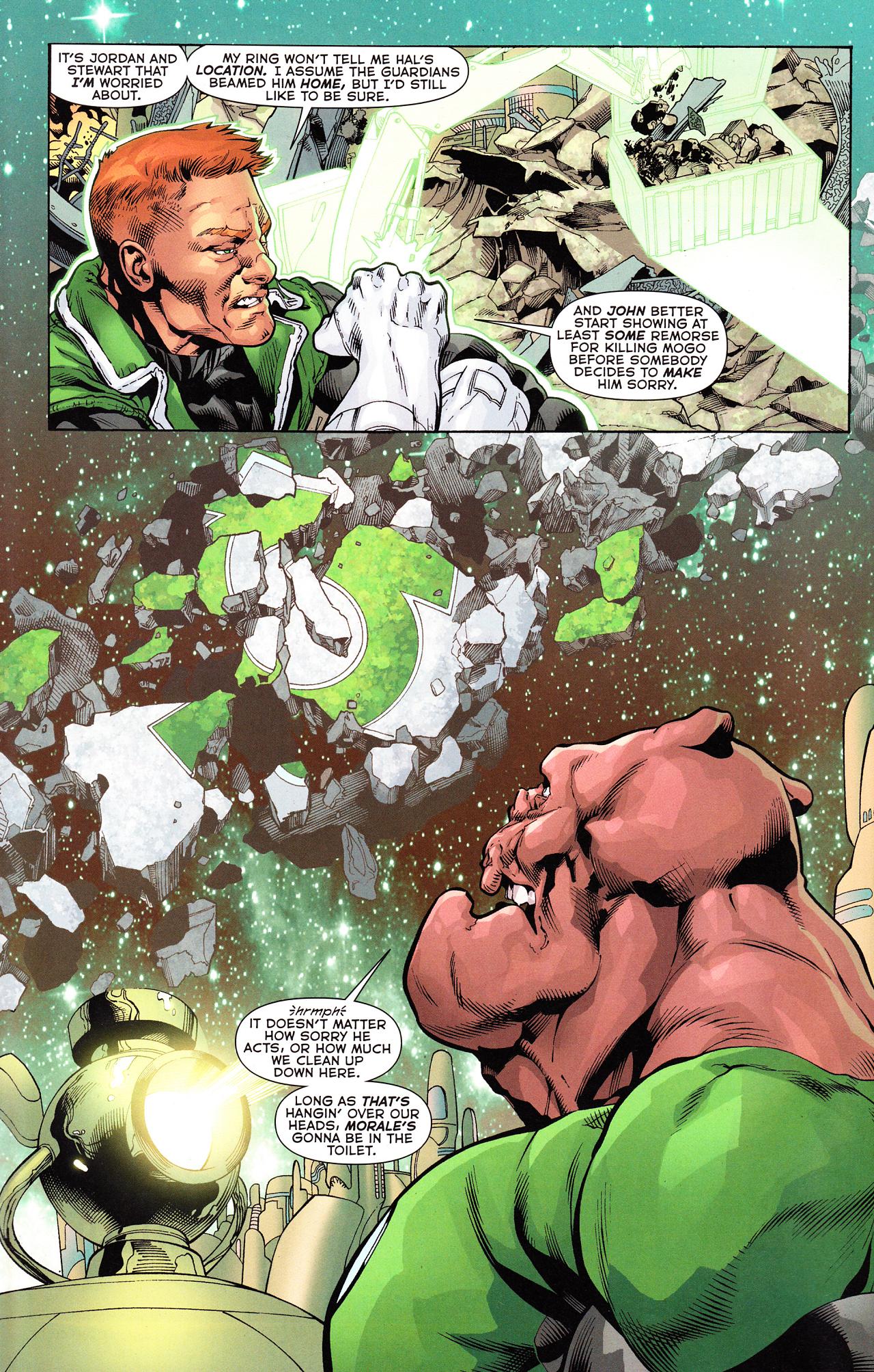 Read online War of the Green Lanterns: Aftermath (2011) comic -  Issue #2 - 9