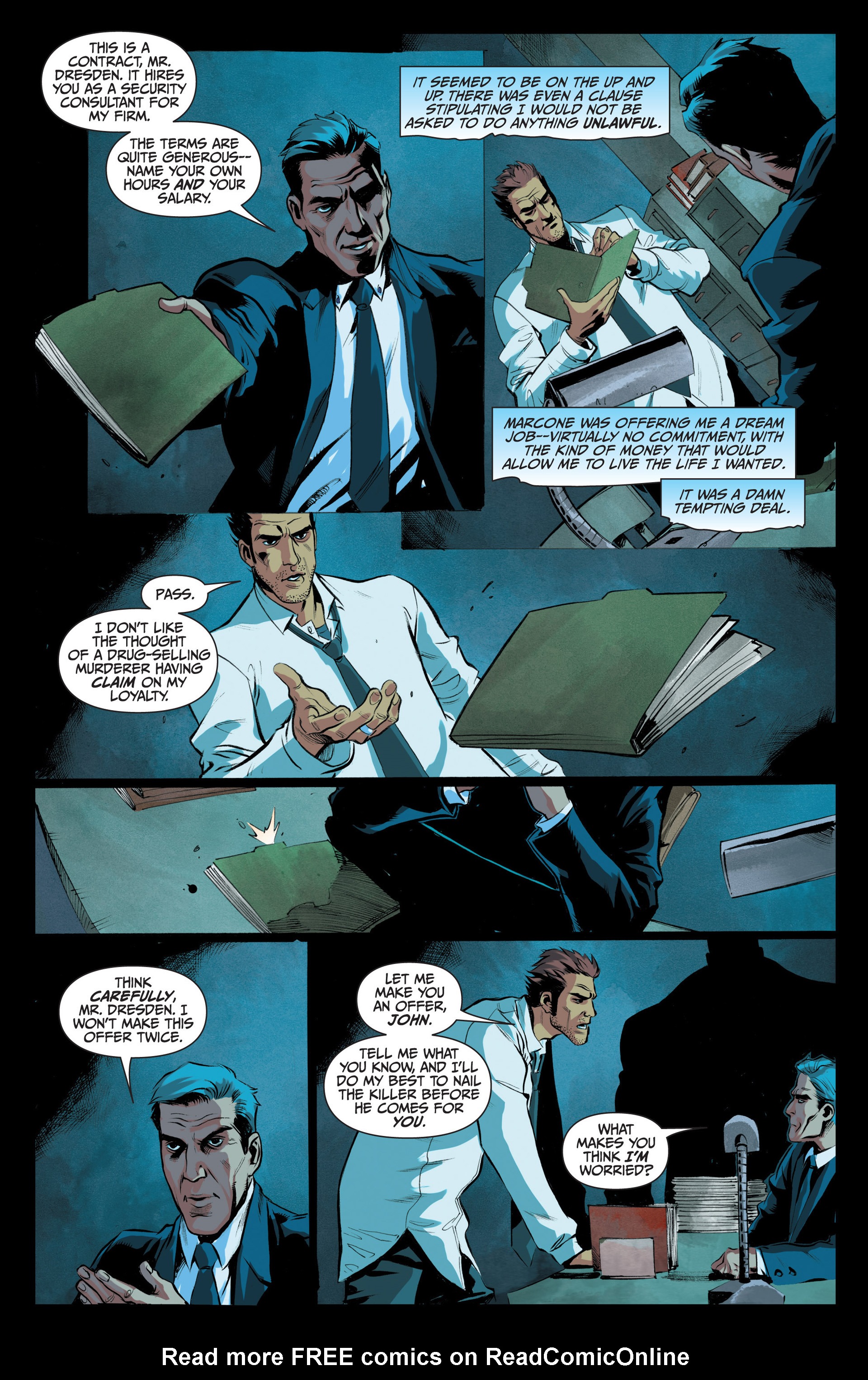 Read online Jim Butcher's The Dresden Files: Fool Moon comic -  Issue #3 - 5