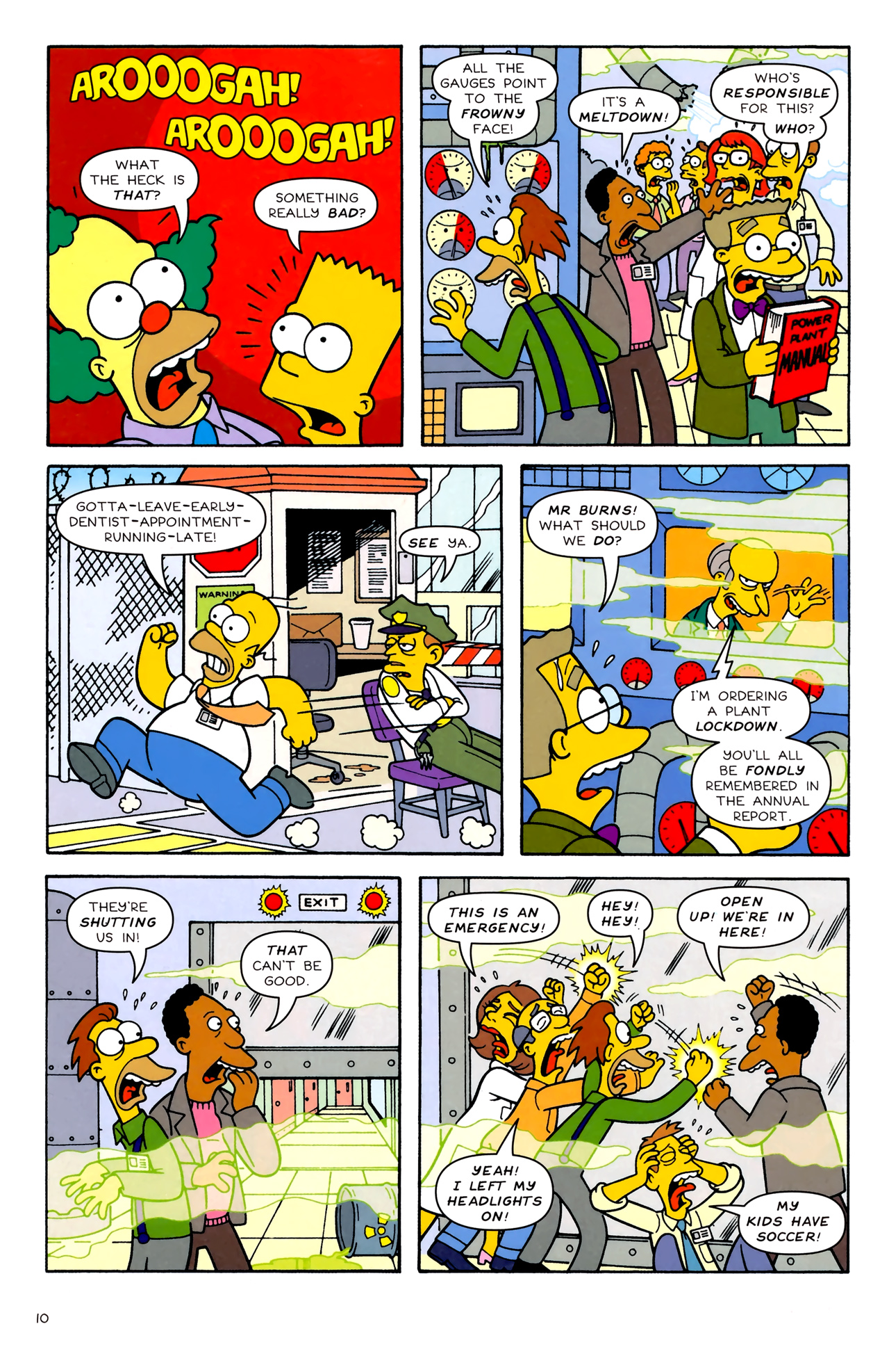 Read online Bongo Comics Free-For-All! comic -  Issue #2010 - 12