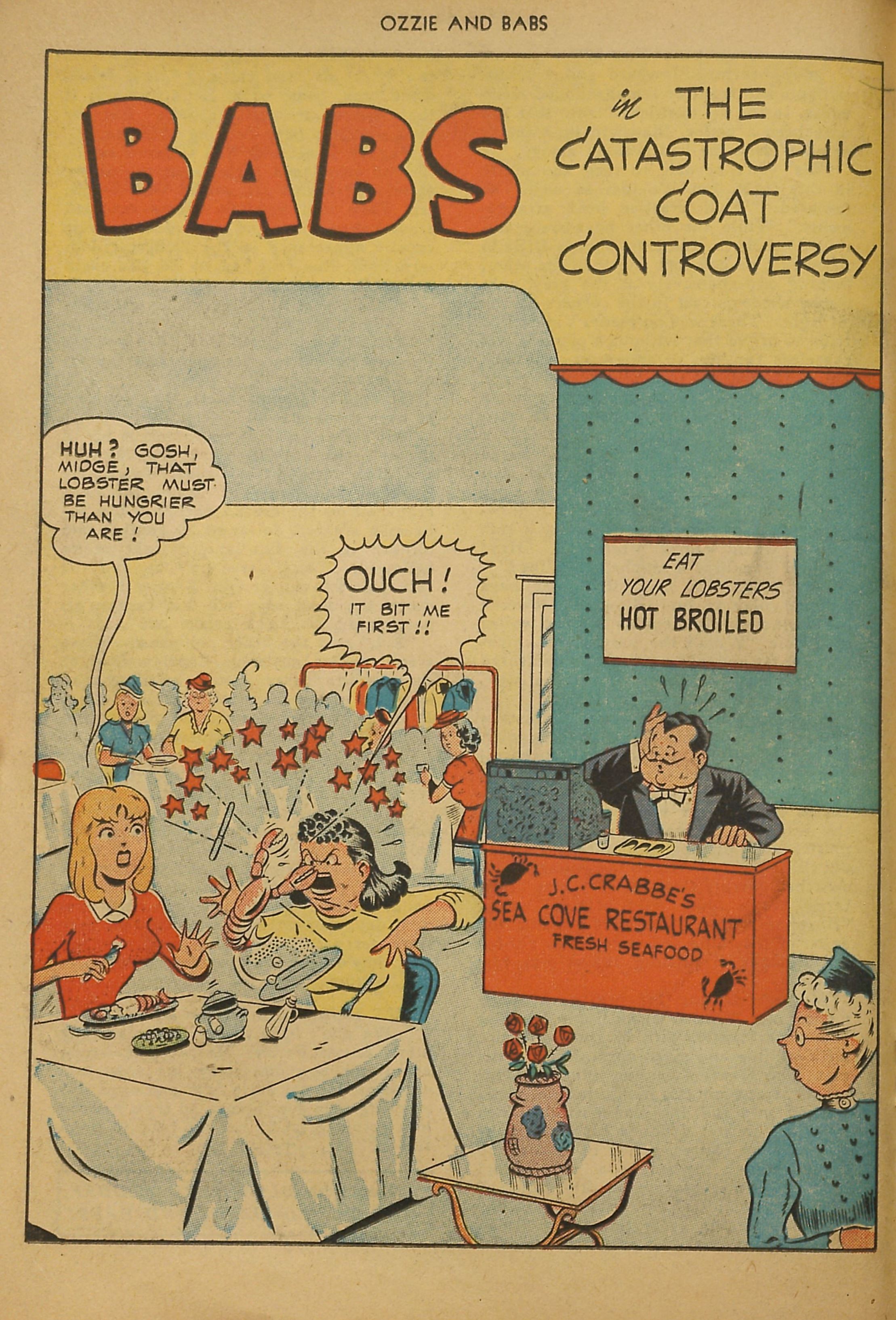 Read online Ozzie And Babs comic -  Issue #6 - 26