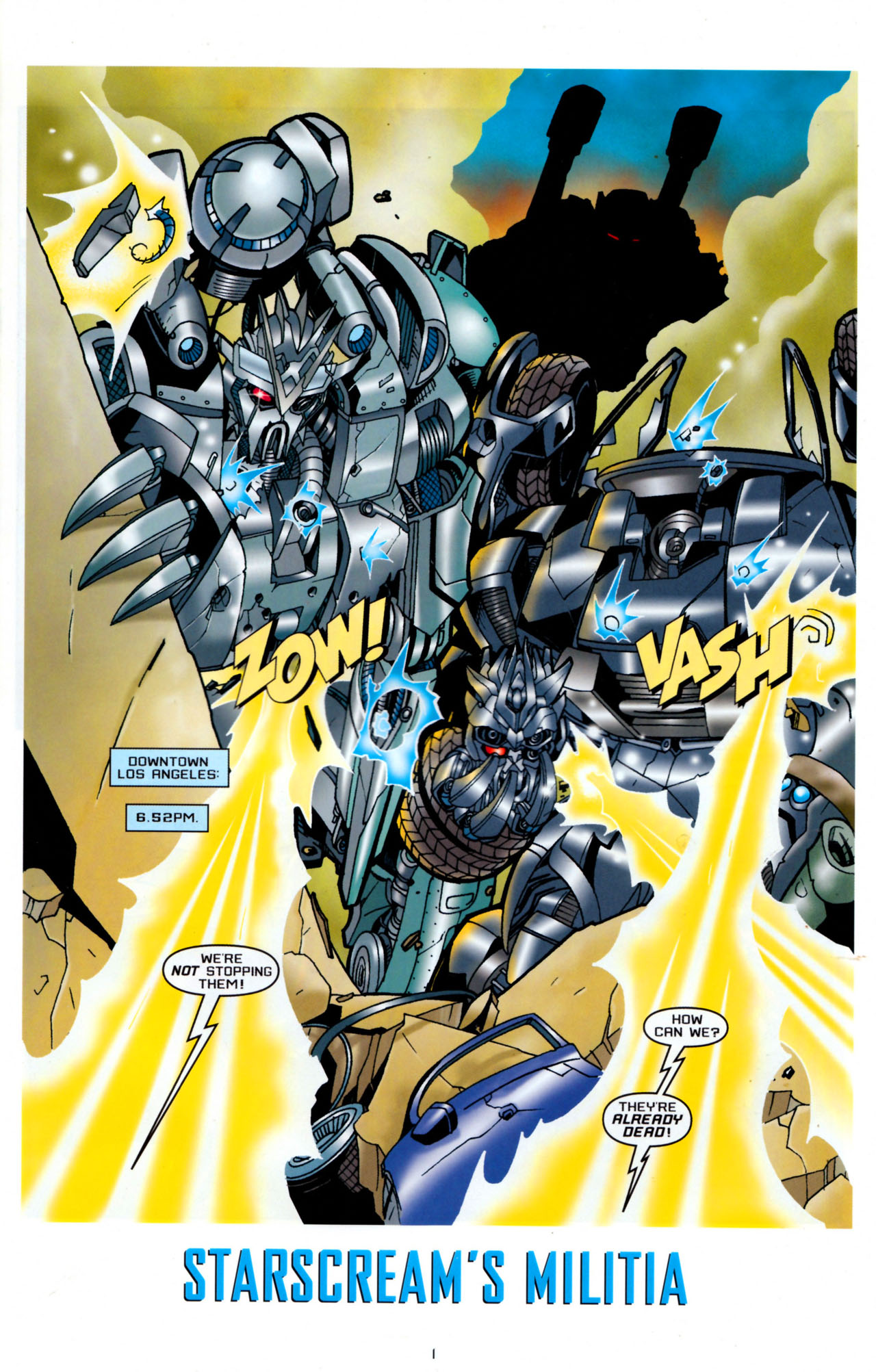 Read online Transformers: Saga of the Allspark comic -  Issue #4 - 4