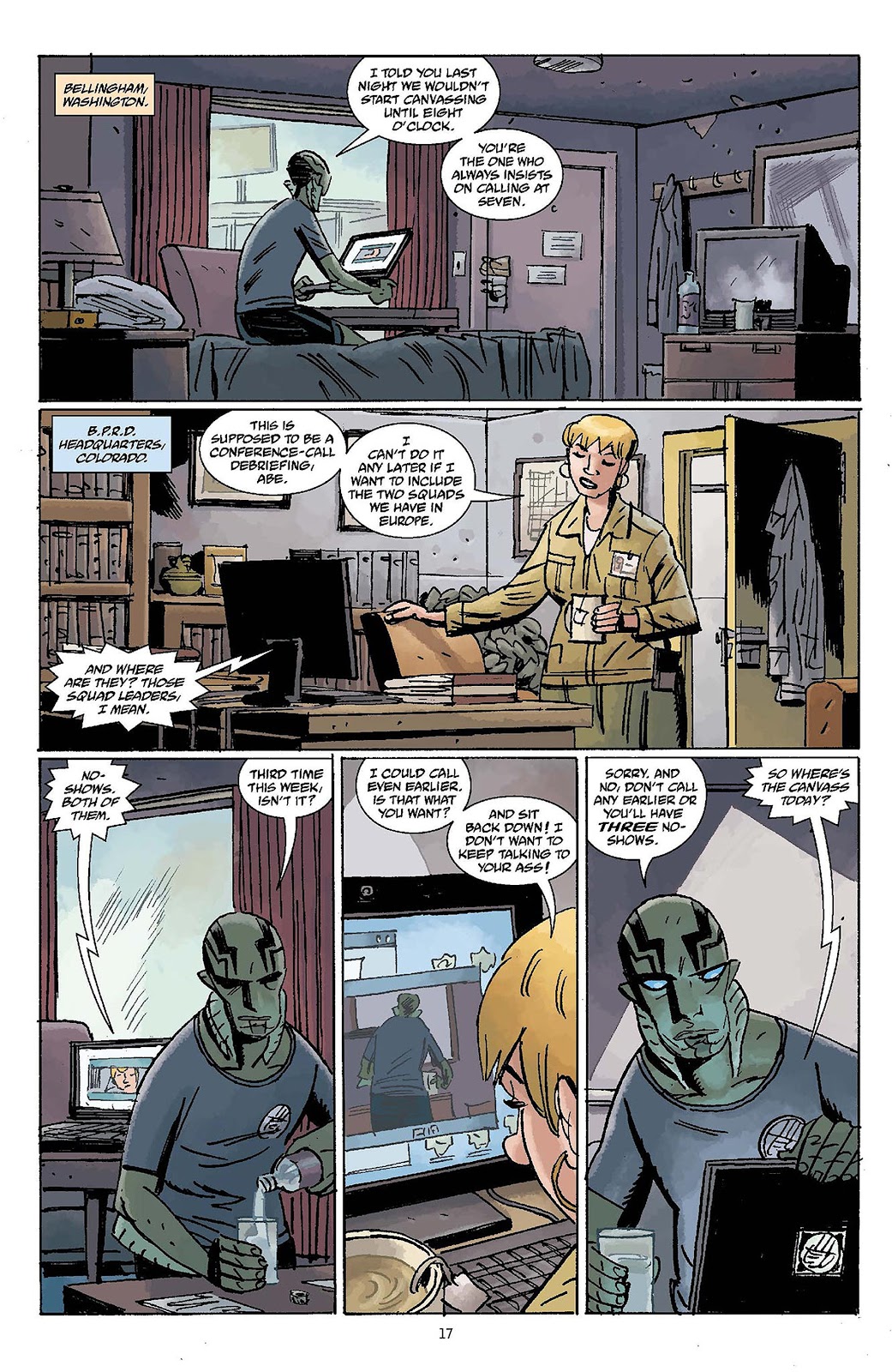 B.P.R.D. Omnibus issue TPB 5 (Part 1) - Page 16