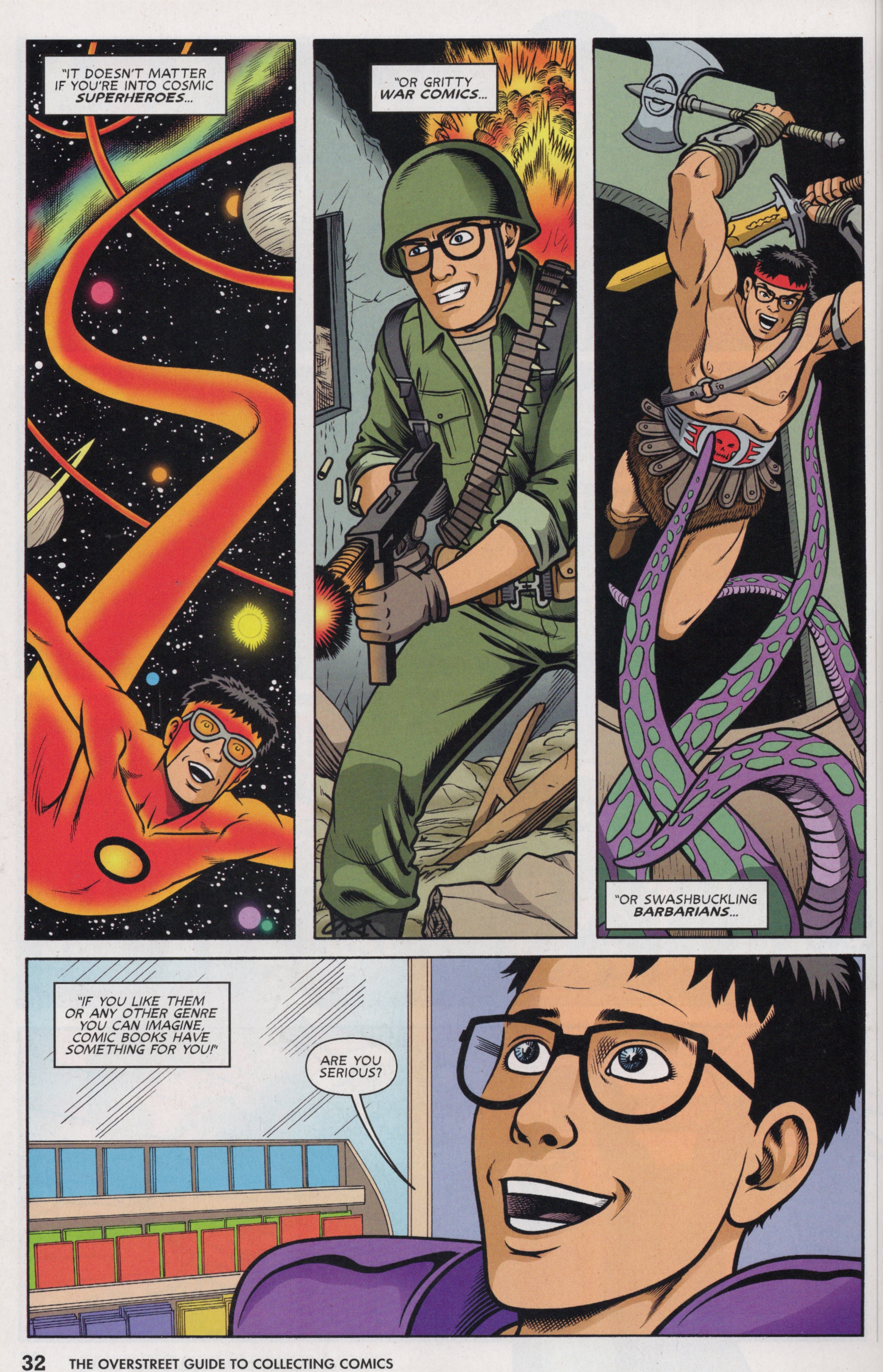 Read online Free Comic Book Day 2022 comic -  Issue # Gemstone Publishing The Overstreet Guide To Collecting Comics - 34