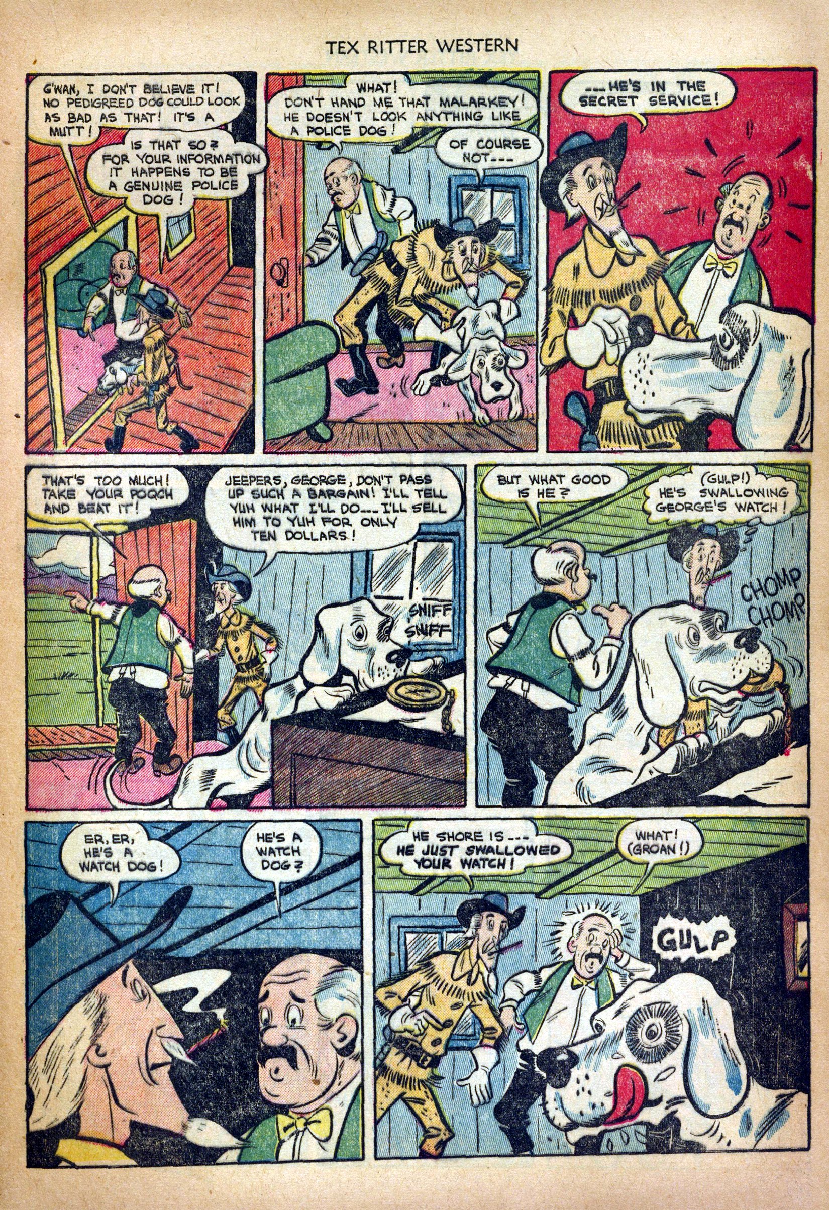 Read online Tex Ritter Western comic -  Issue #11 - 23