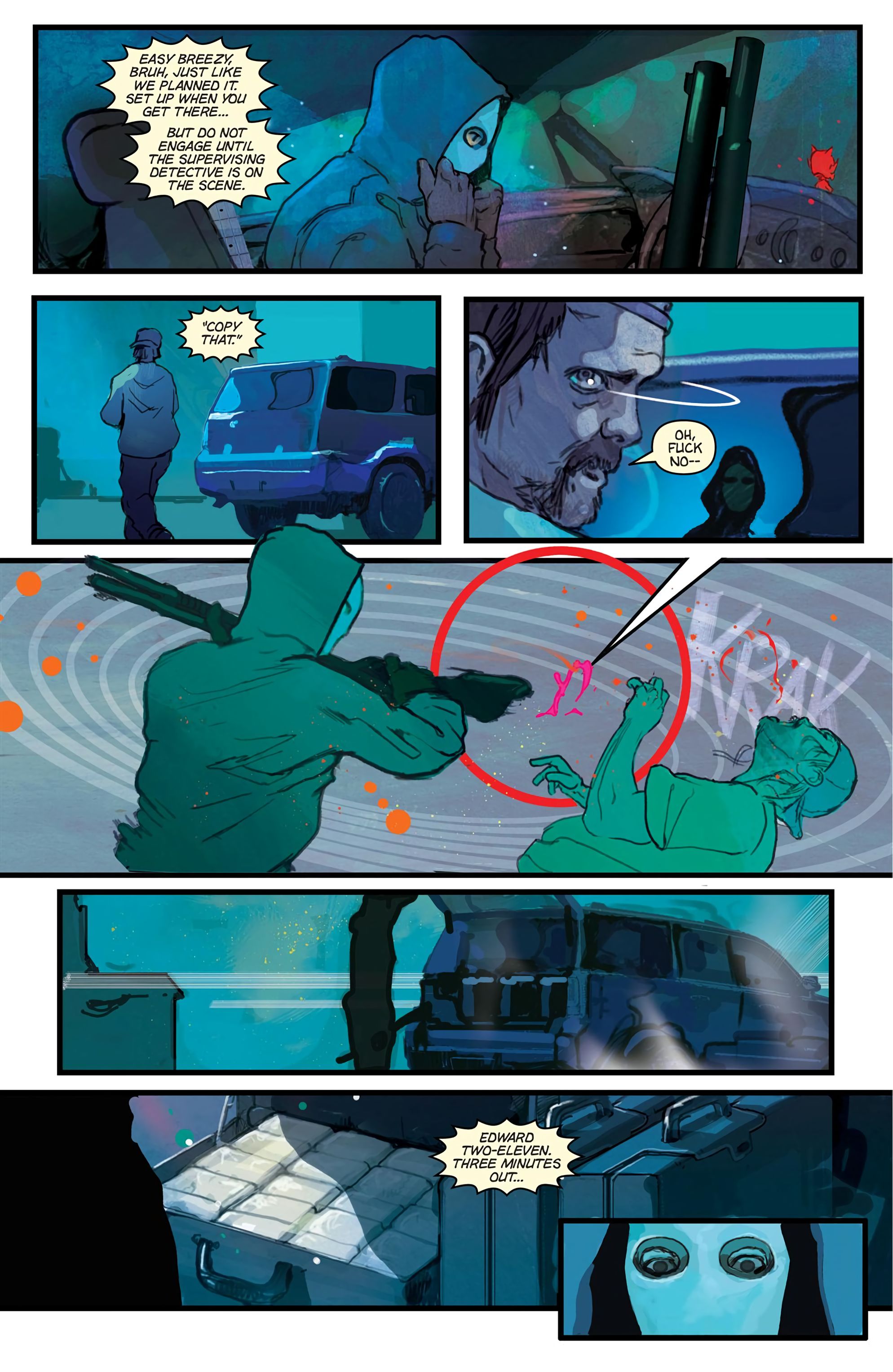 Read online Head Wounds: Sparrow comic -  Issue # TPB - 9