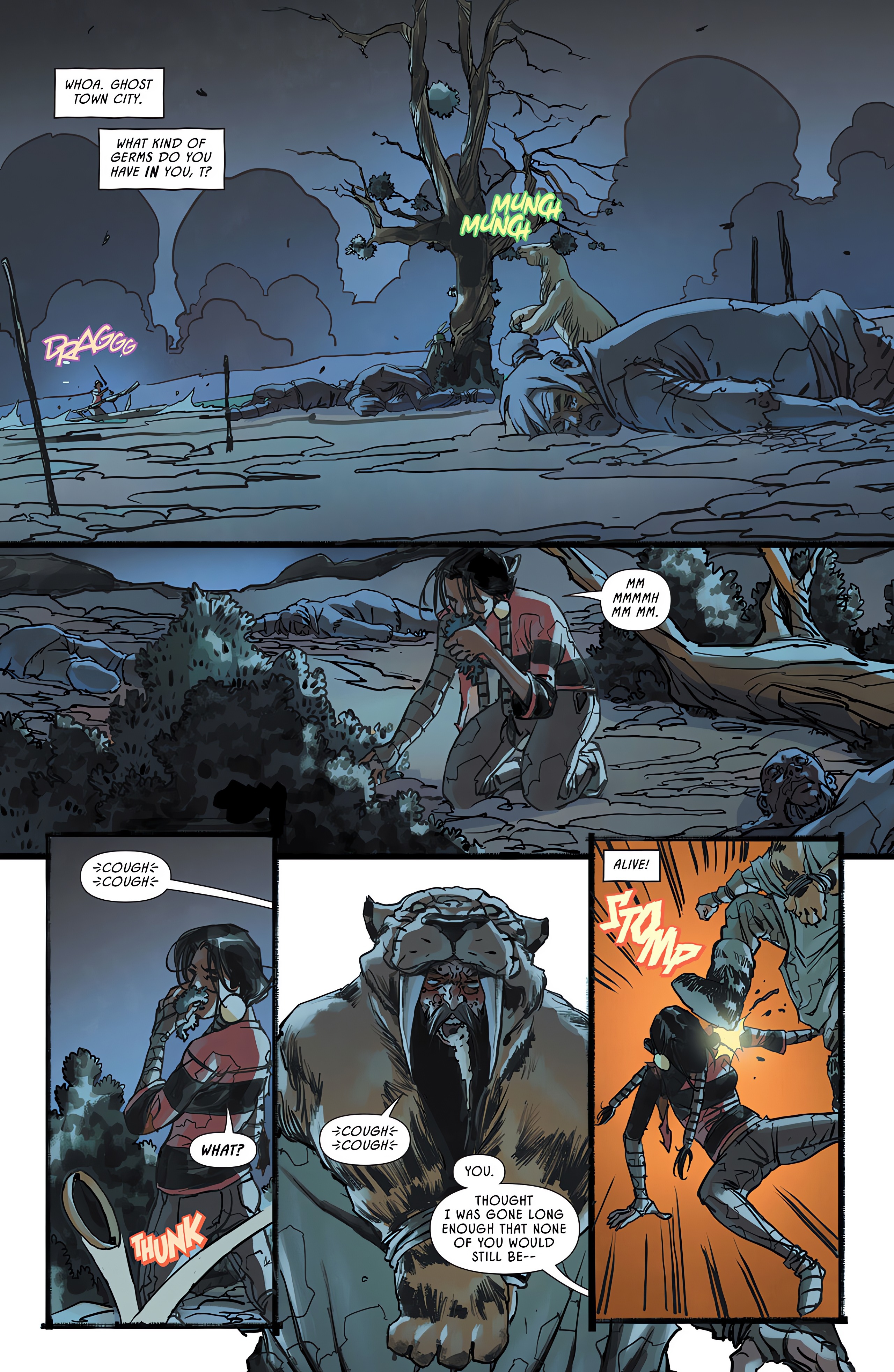 Read online Earthdivers comic -  Issue #9 - 10