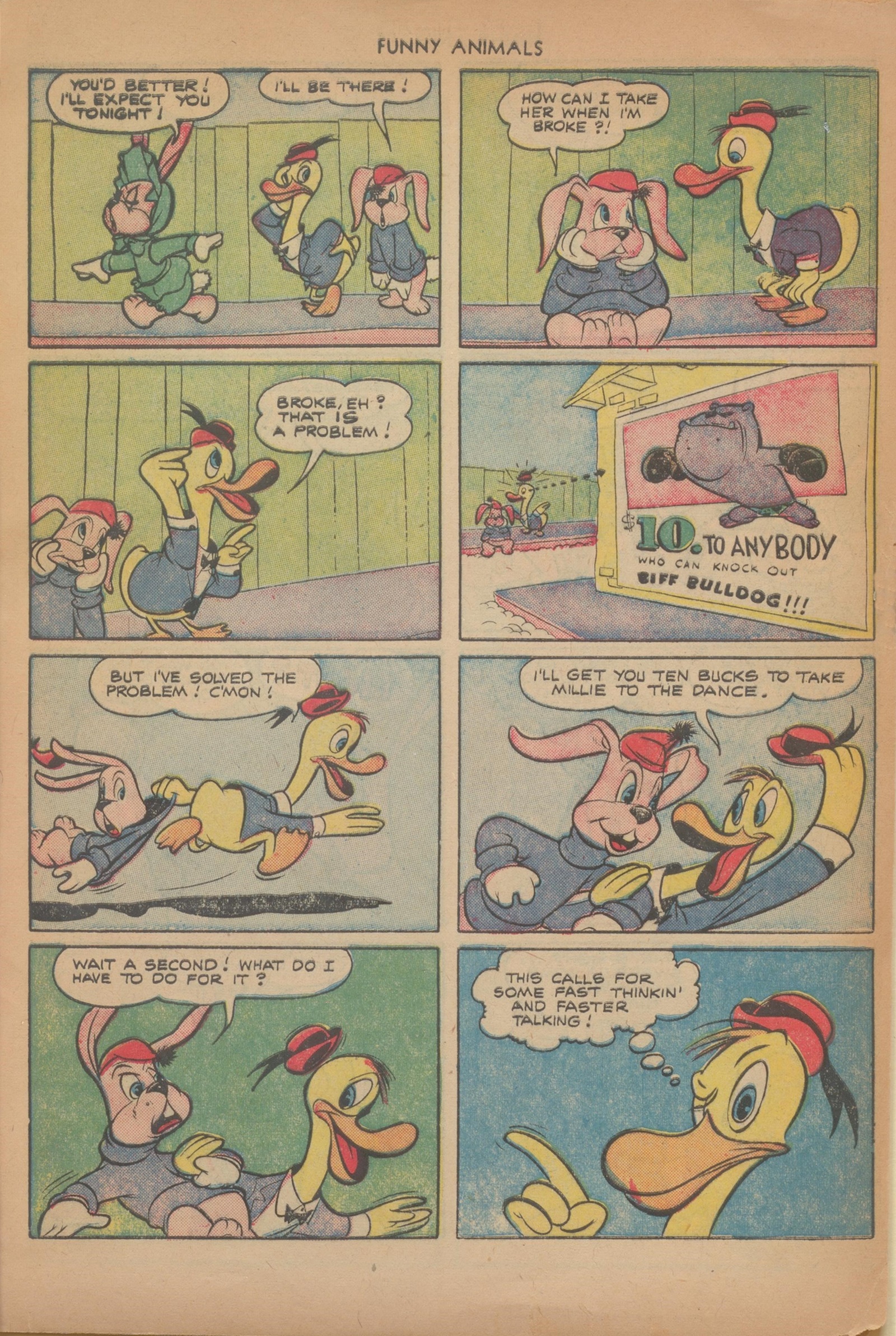 Read online Fawcett's Funny Animals comic -  Issue #69 - 5
