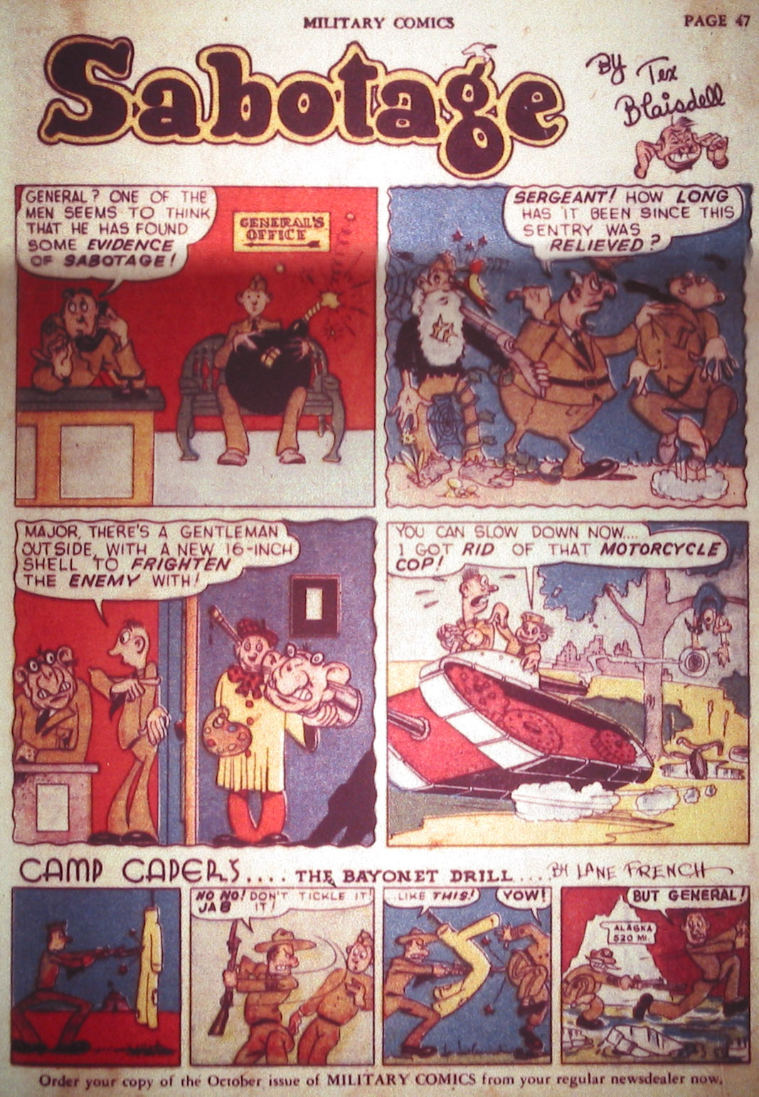 Read online Military Comics comic -  Issue #2 - 49