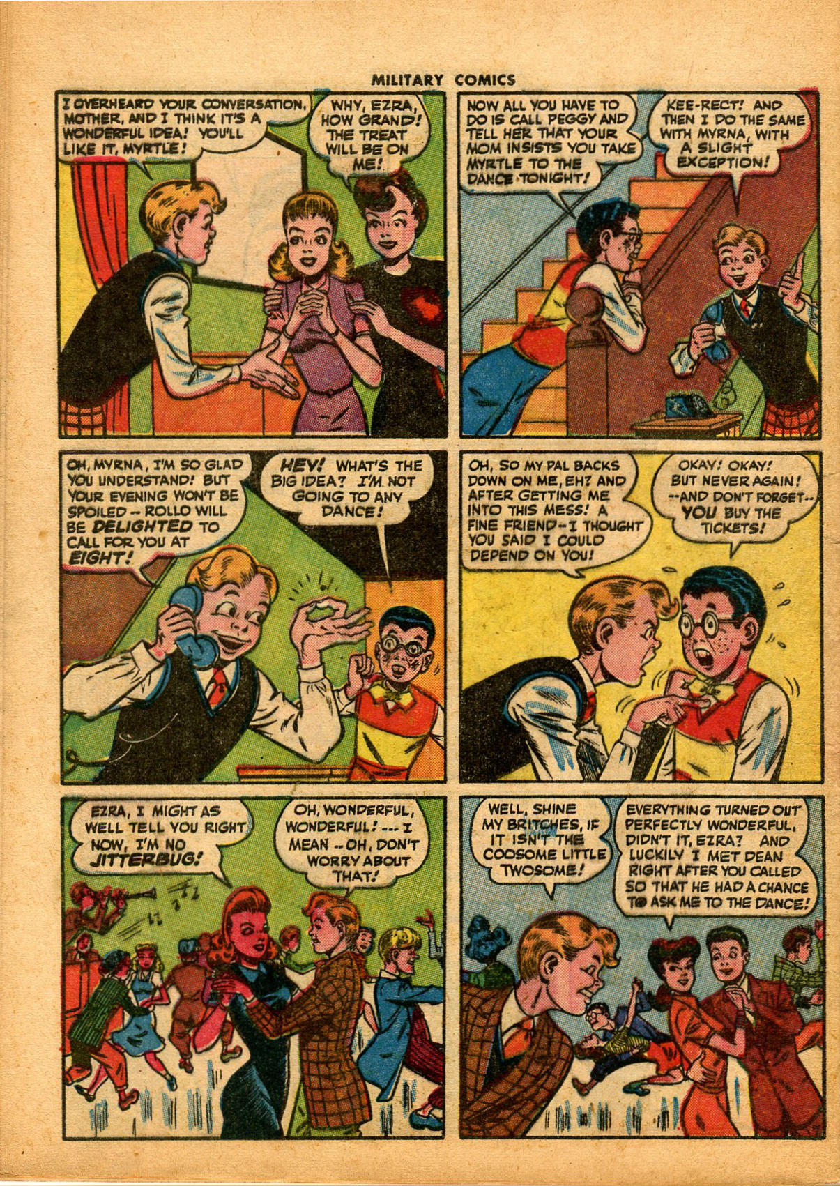 Read online Military Comics comic -  Issue #41 - 48