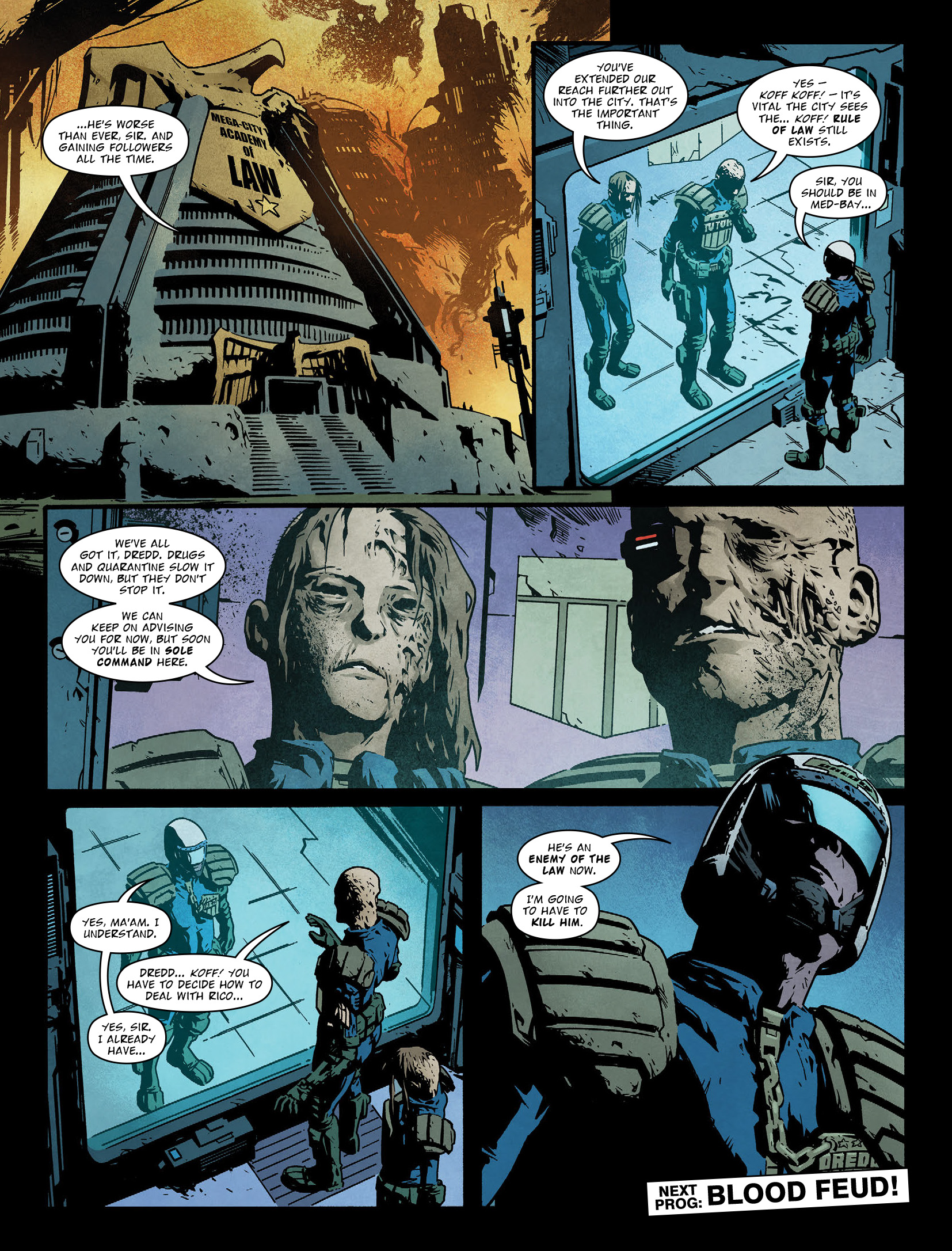 Read online 2000 AD comic -  Issue #2350 - 14