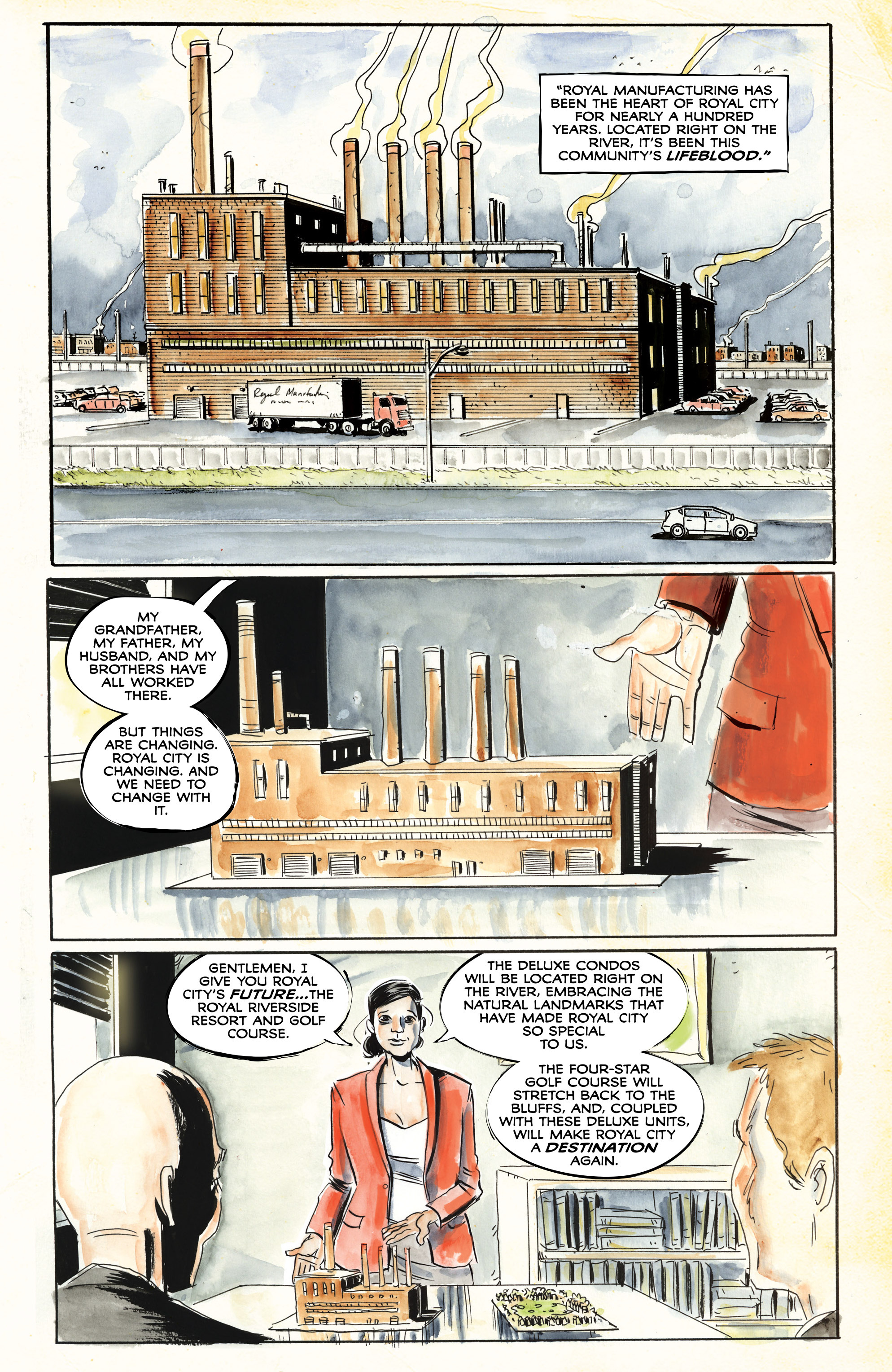 Read online Royal City comic -  Issue #1 - 16