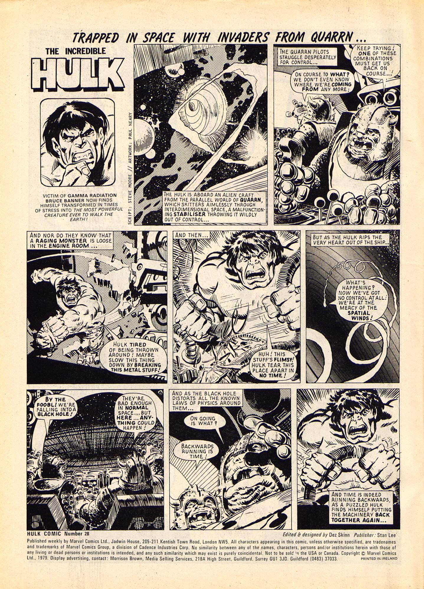 Read online Hulk Comic comic -  Issue #28 - 2