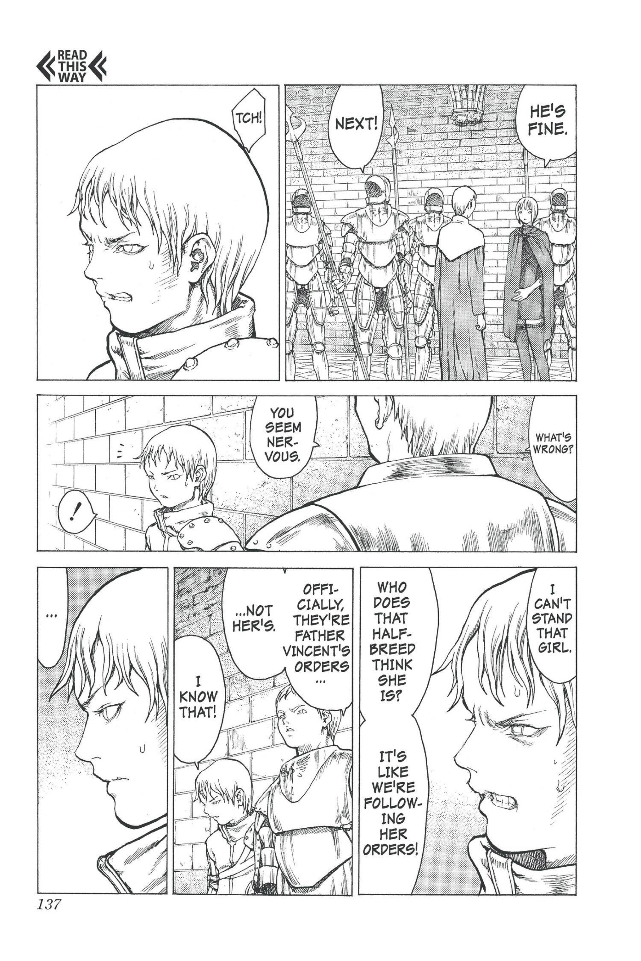 Read online Claymore comic -  Issue #2 - 131