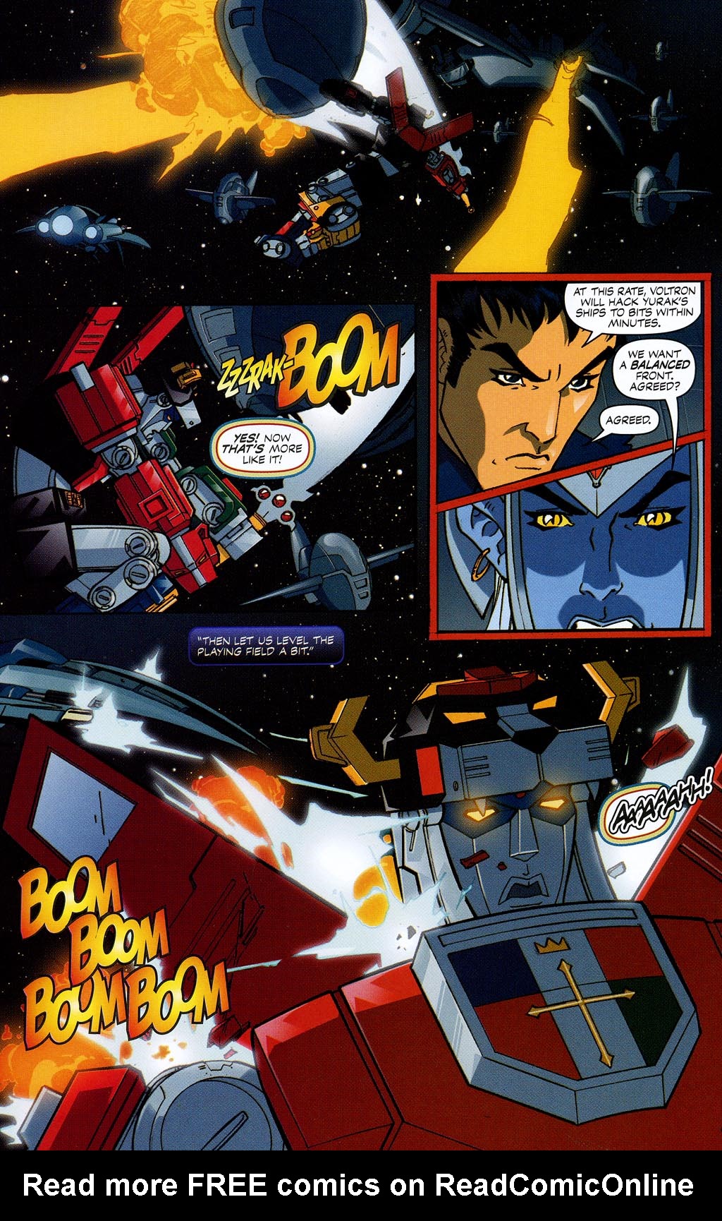 Read online Voltron: Defender of the Universe comic -  Issue #9 - 15