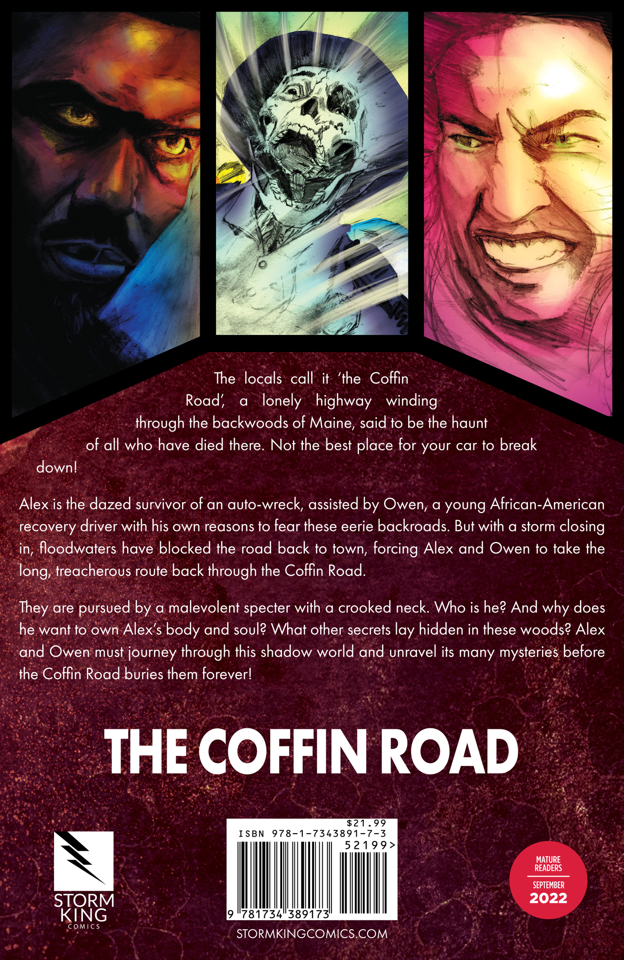 Read online John Carpenter's Night Terrors comic -  Issue # The Coffin Road - 110