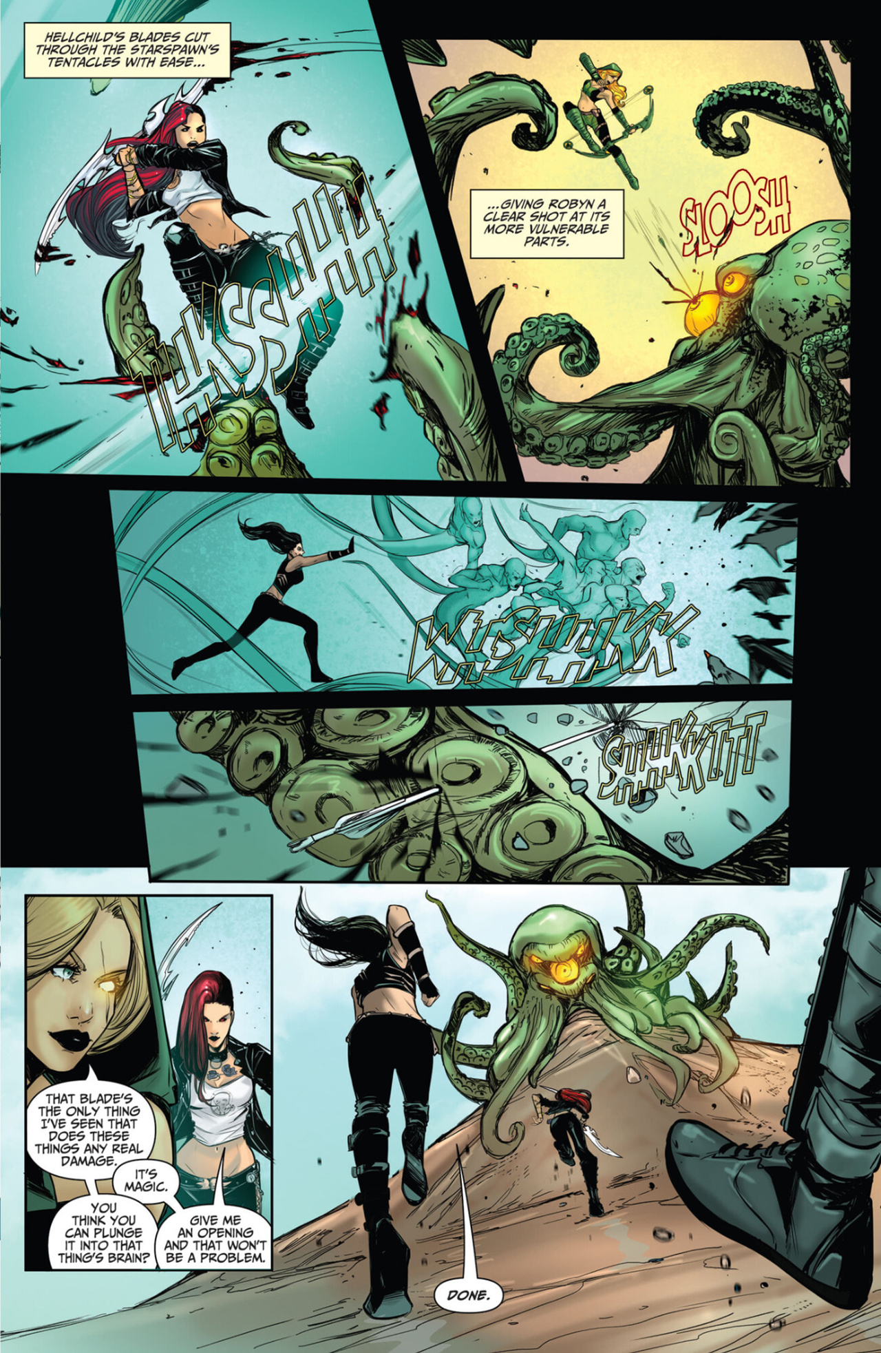 Read online Robyn Hood Annual: Invasion comic -  Issue # Full - 35