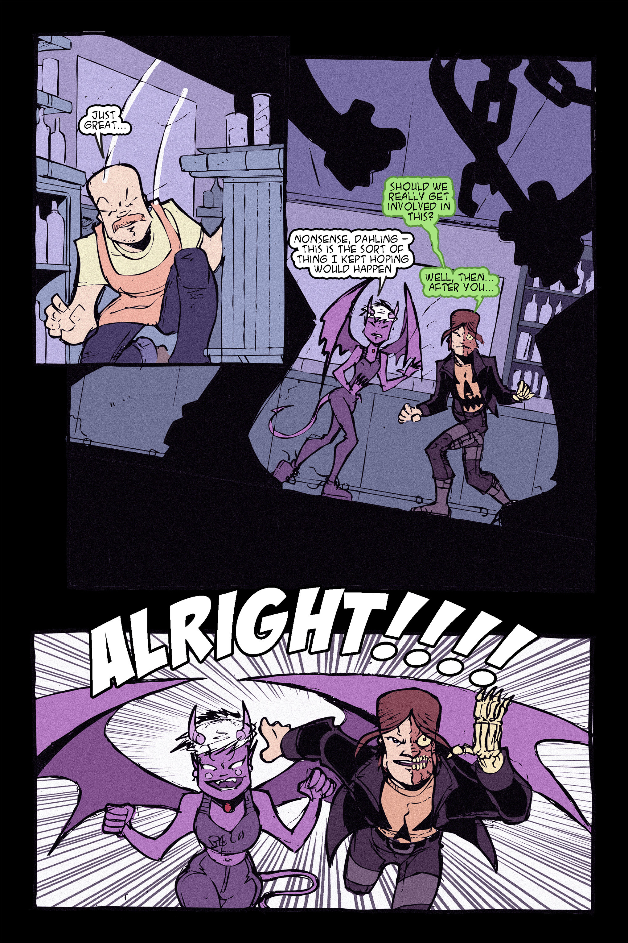 Read online Halloween Man comic -  Issue #6 - 56