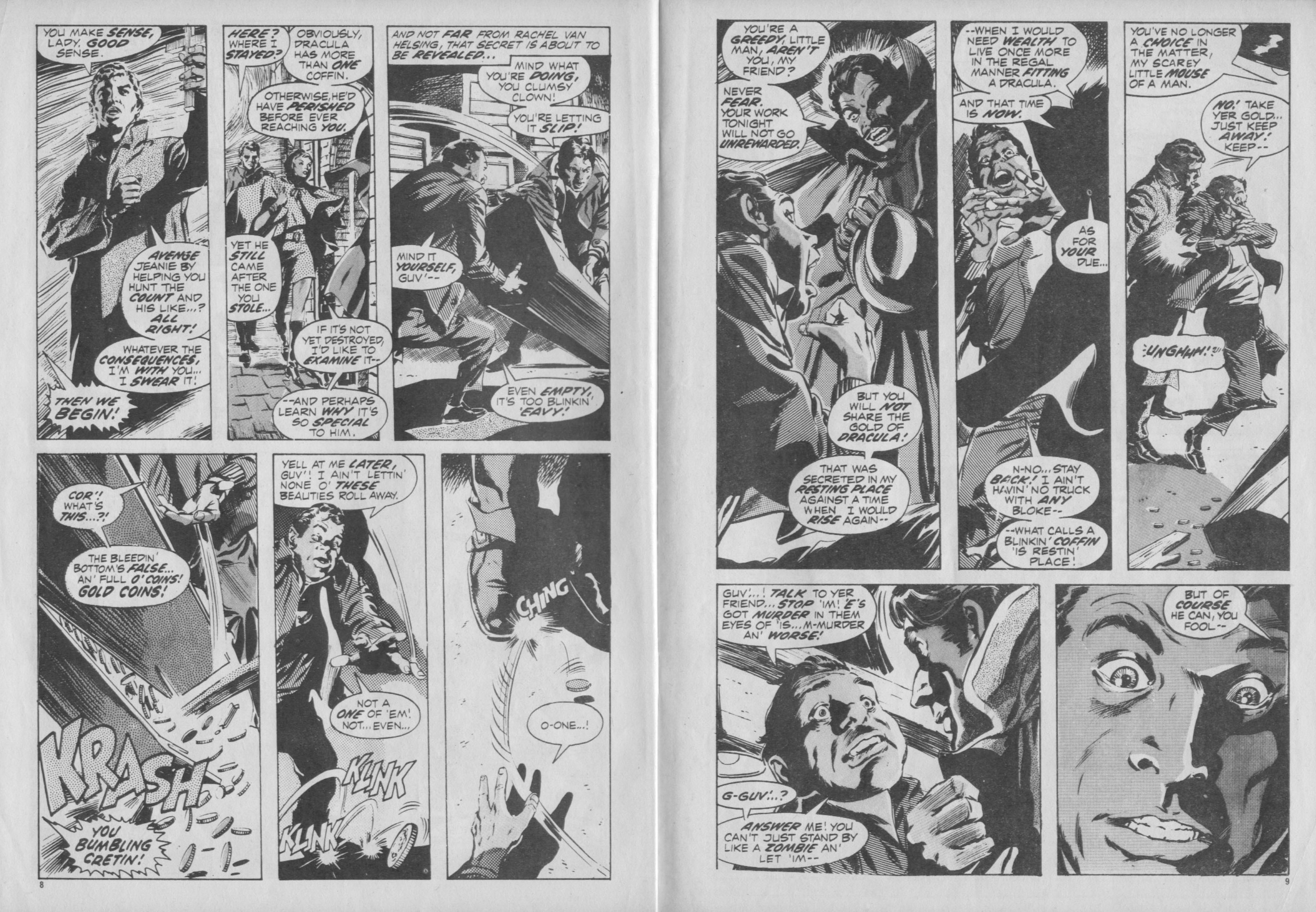 Read online Dracula Lives (1974) comic -  Issue #5 - 5