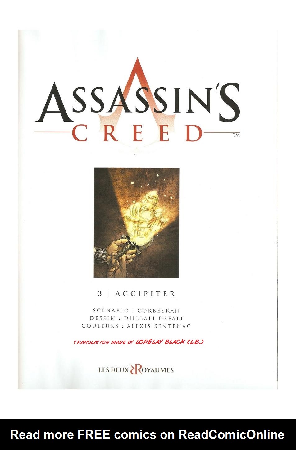 Read online Assassin's Creed (2009) comic -  Issue #3 - 2