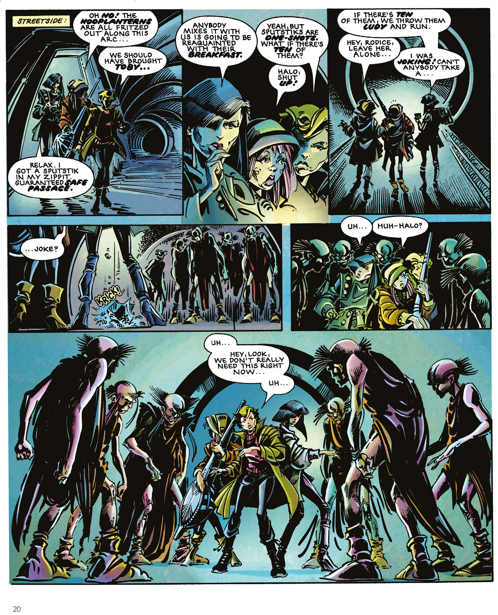 Read online The Ballad of Halo Jones: Full Colour Omnibus Edition comic -  Issue # TPB (Part 1) - 22