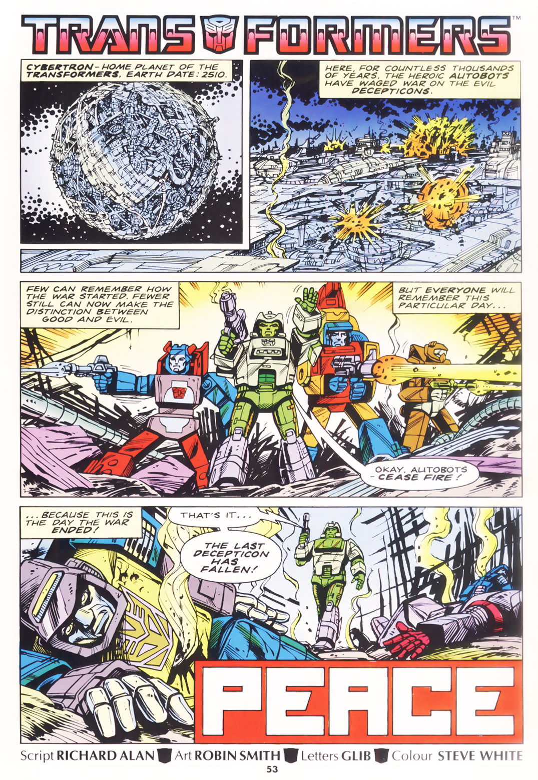 Read online The Transformers Annual comic -  Issue #1988 - 51