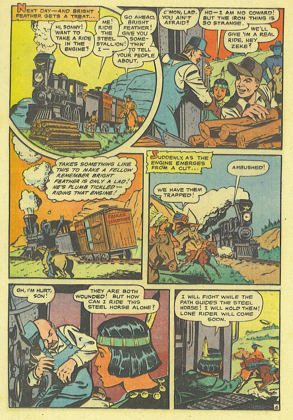 Read online The Lone Rider comic -  Issue #26 - 26