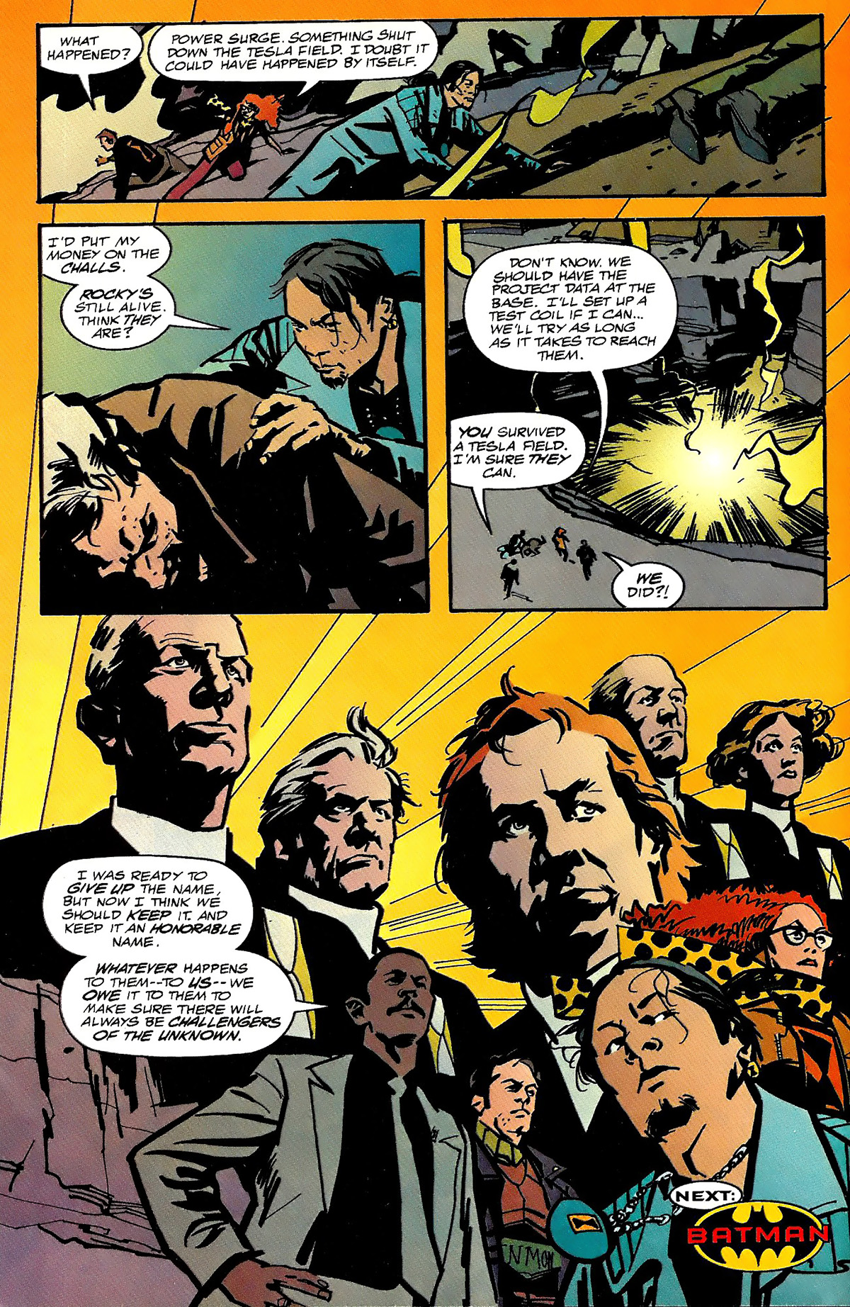 Read online Challengers of the Unknown (1997) comic -  Issue #9 - 23