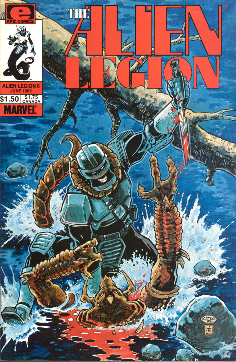 Read online Alien Legion comic -  Issue #8 - 1