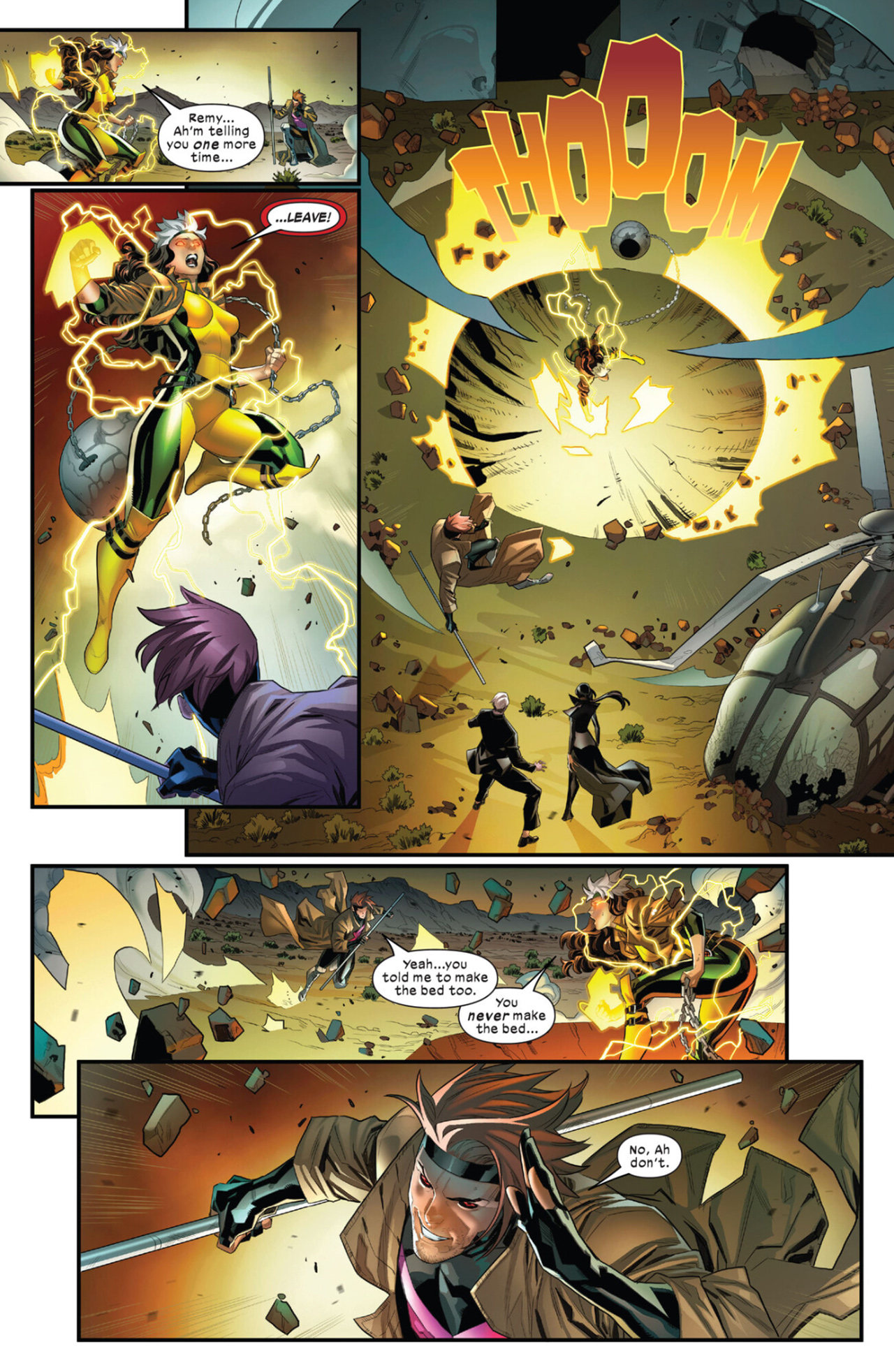 Read online Rogue & Gambit (2023) comic -  Issue #5 - 4