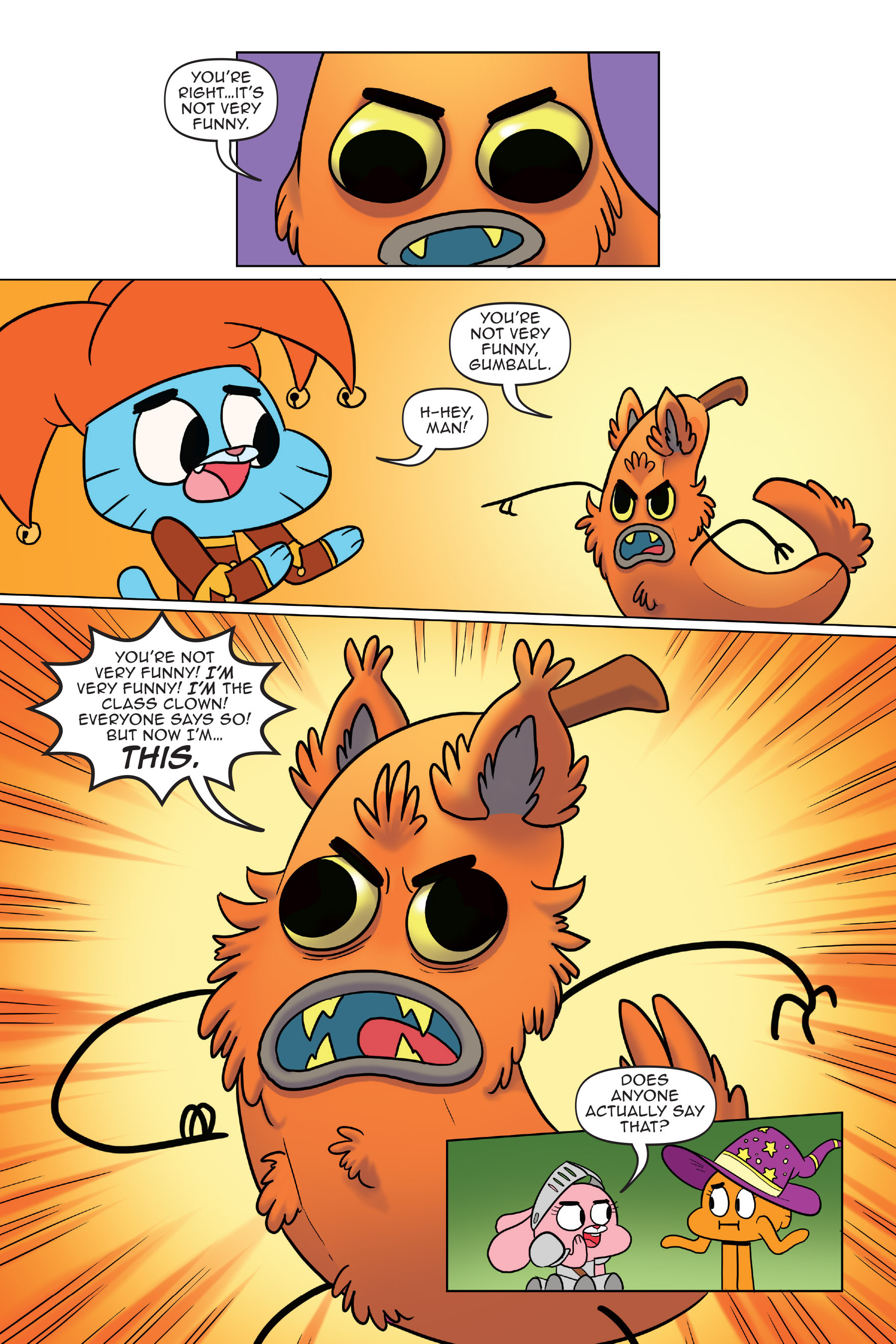 Read online The Amazing World of Gumball: Fairy Tale Trouble comic -  Issue # Full - 68