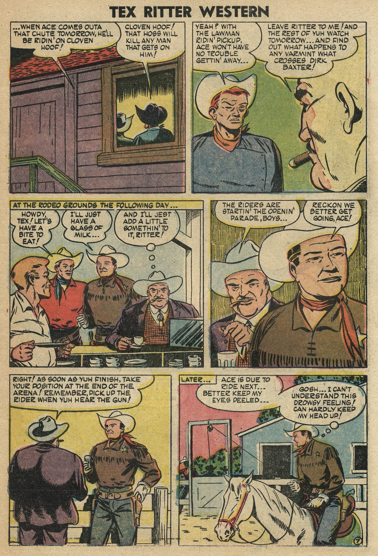 Read online Tex Ritter Western comic -  Issue #21 - 9