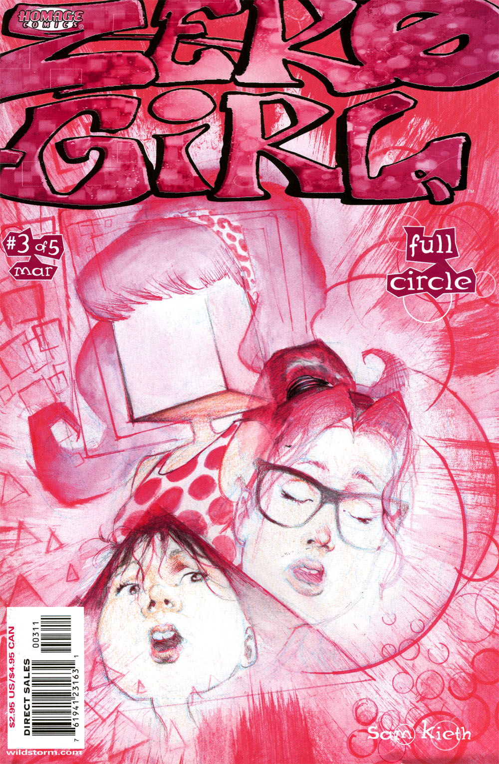 Read online Zero Girl: Full Circle comic -  Issue #3 - 1