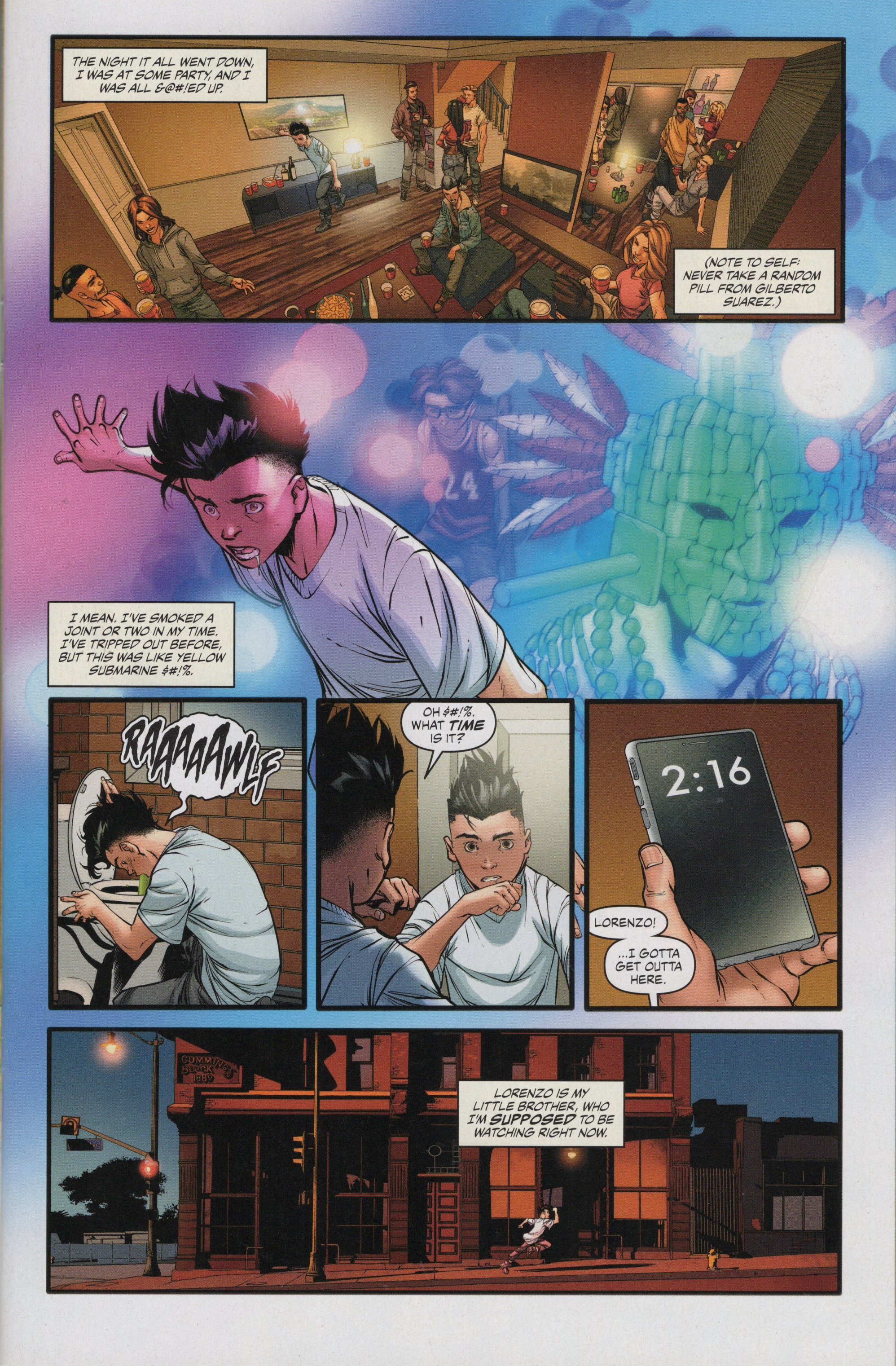 Read online Free Comic Book Day 2022 comic -  Issue # AWA Upshot Primos - 7