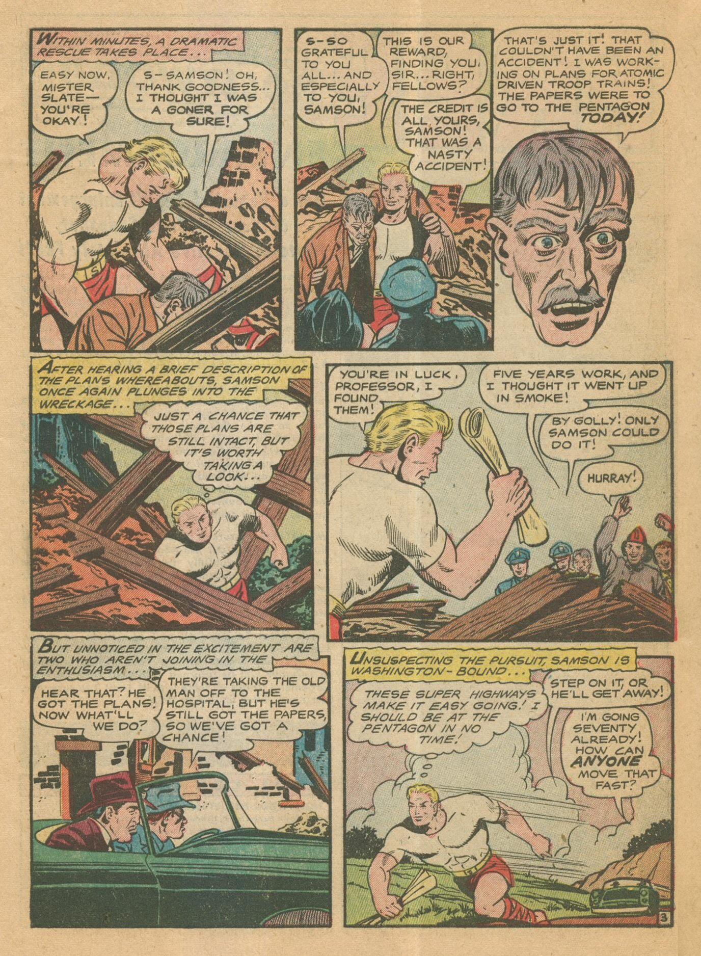 Read online Samson (1955) comic -  Issue #14 - 4
