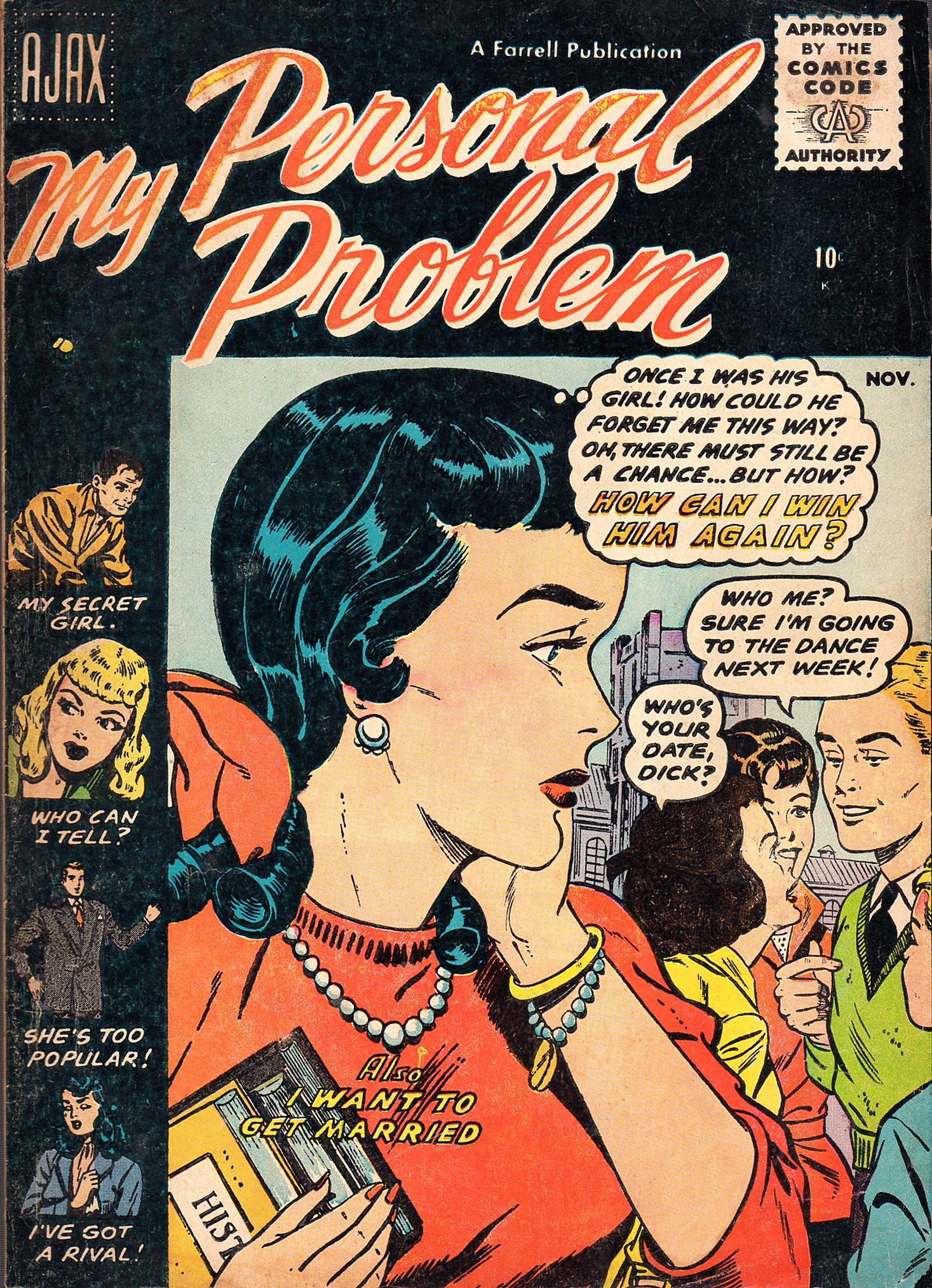 Read online My Personal Problem (1955) comic -  Issue #4 - 1