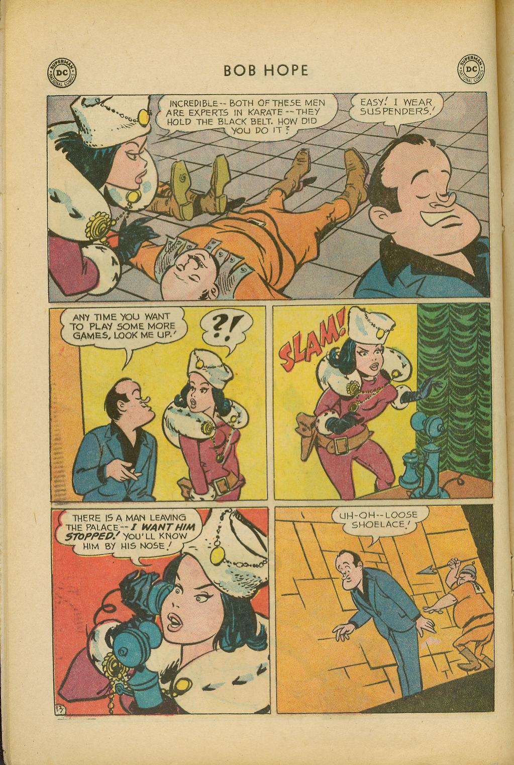 Read online The Adventures of Bob Hope comic -  Issue #80 - 16