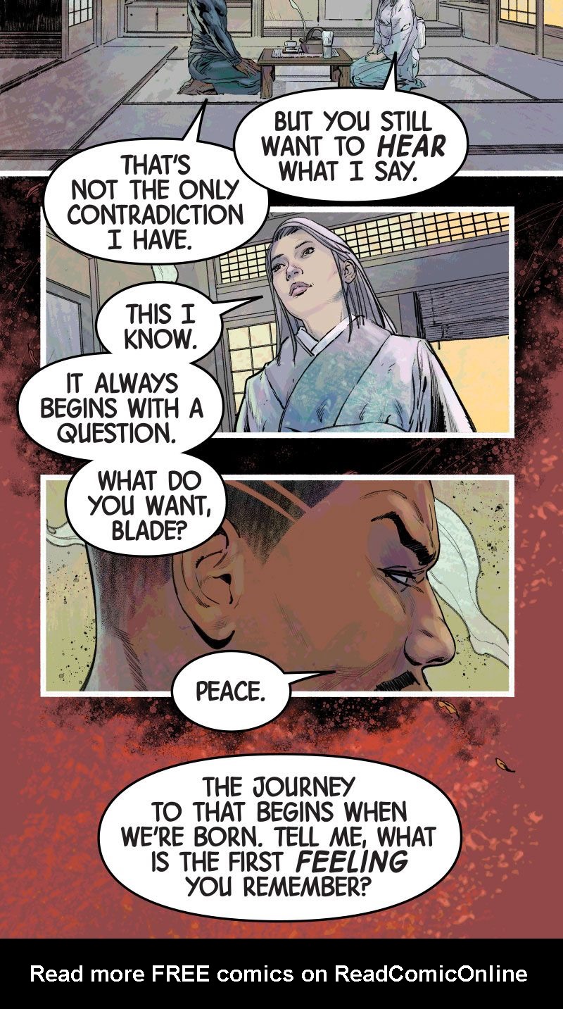 Read online Blade: First Bite Infinity Comic comic -  Issue #1 - 5