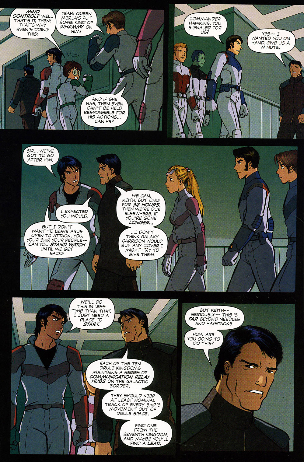 Read online Voltron: Defender of the Universe comic -  Issue #7 - 6