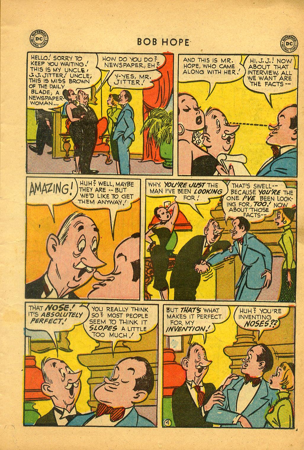 Read online The Adventures of Bob Hope comic -  Issue #28 - 17